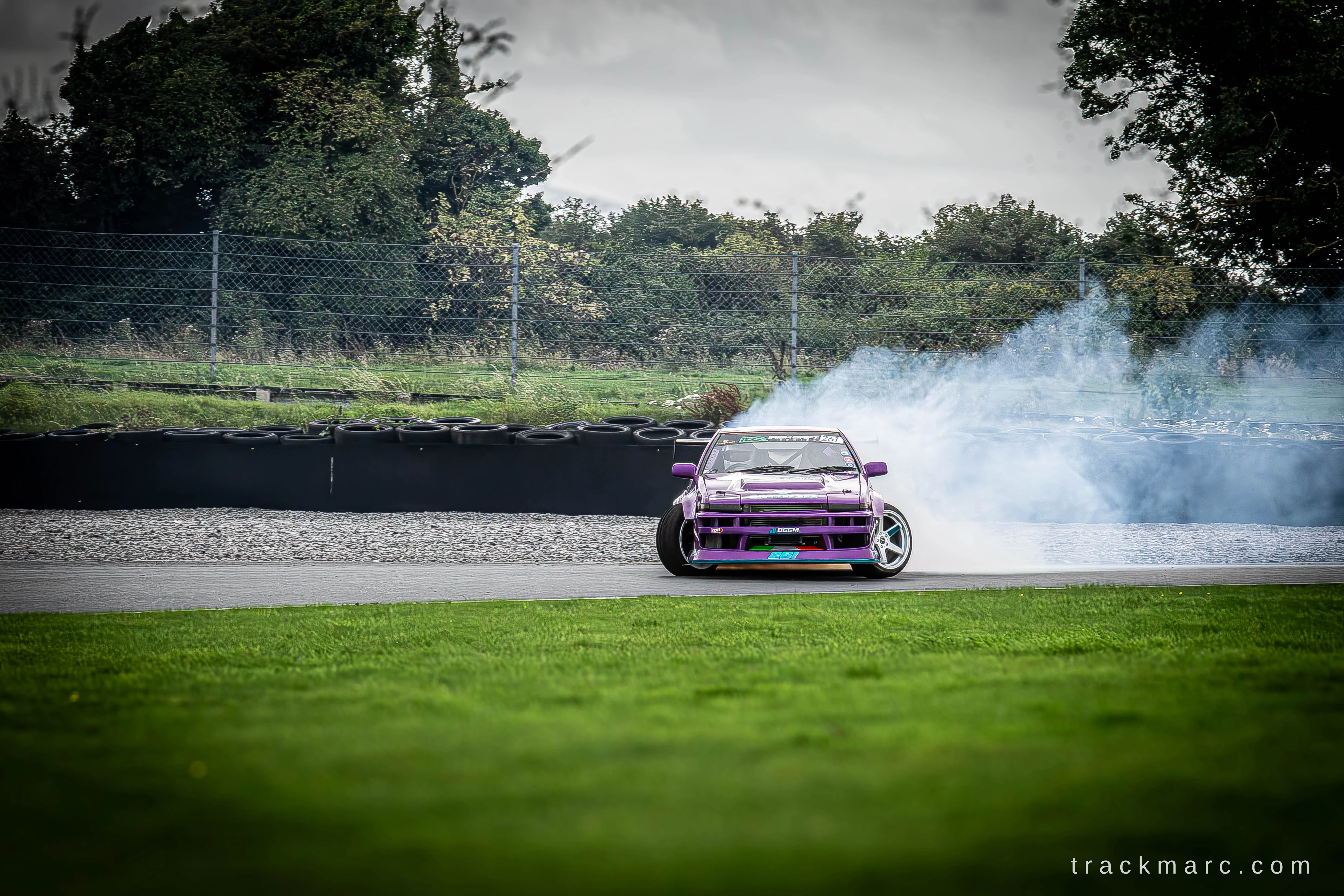 Purple Toyota AE86 at 86 Fest
