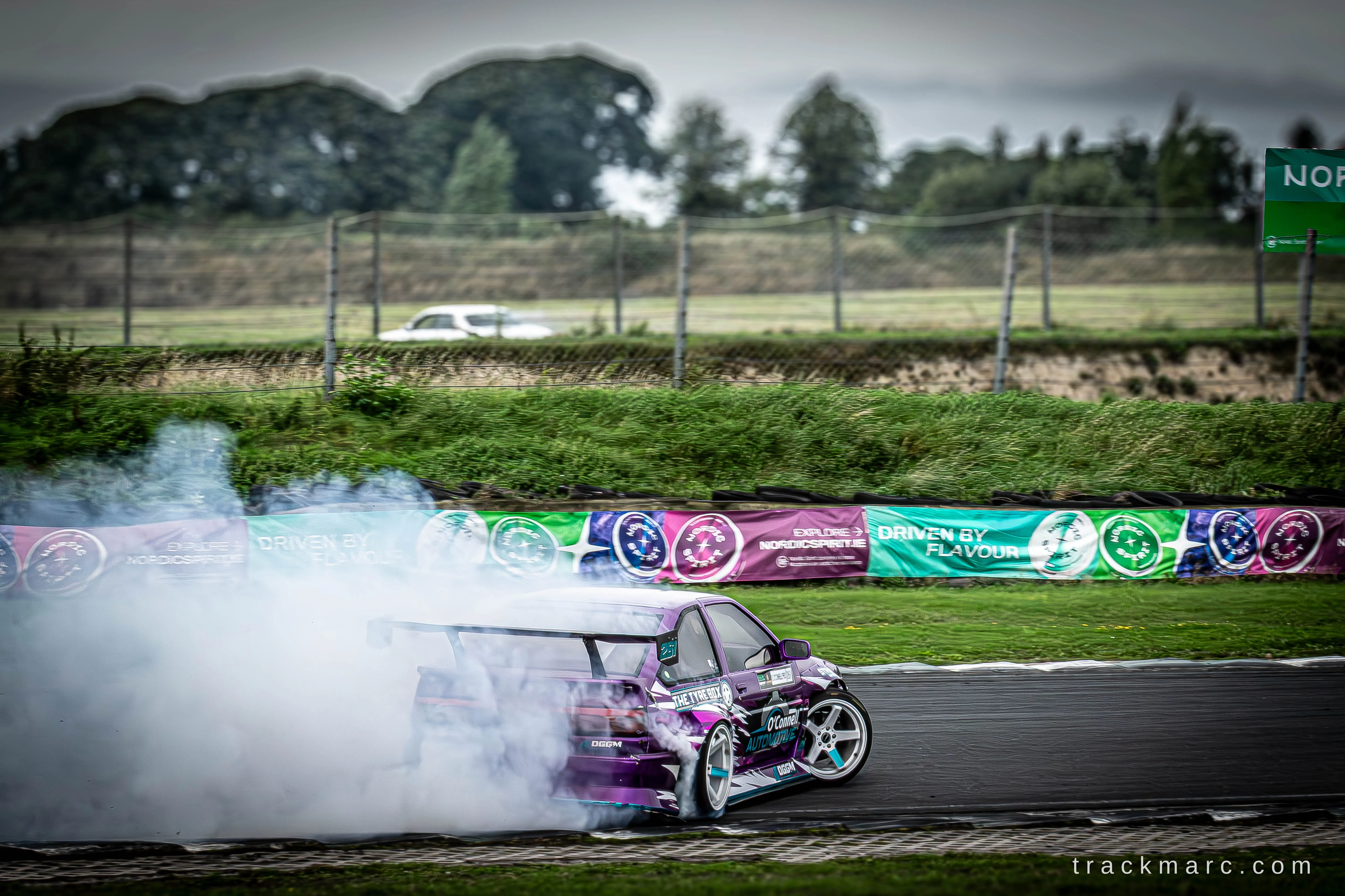 Purple AE86 drift car at 86 Fest