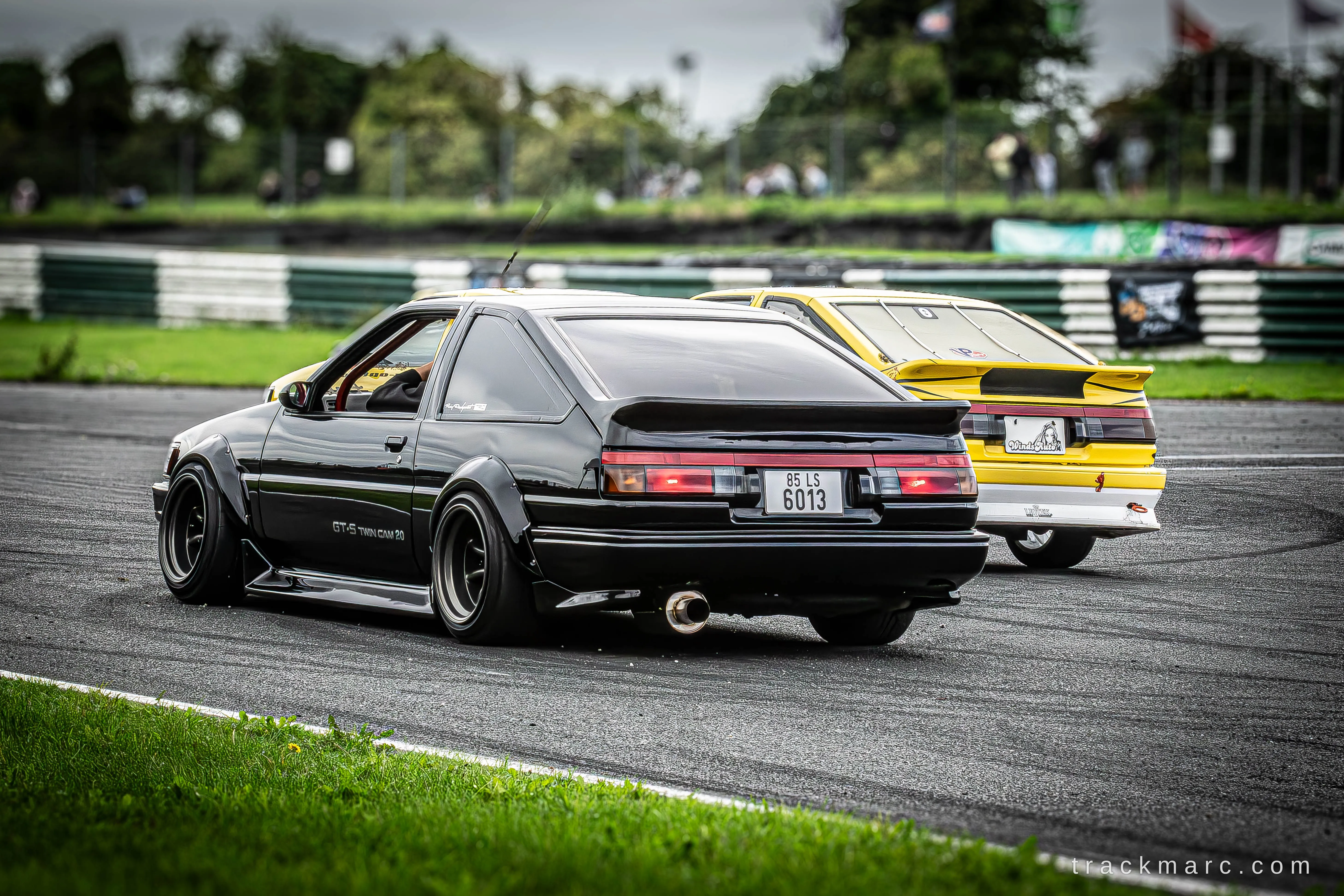 Toyota AE86 pair at 86 Fest
