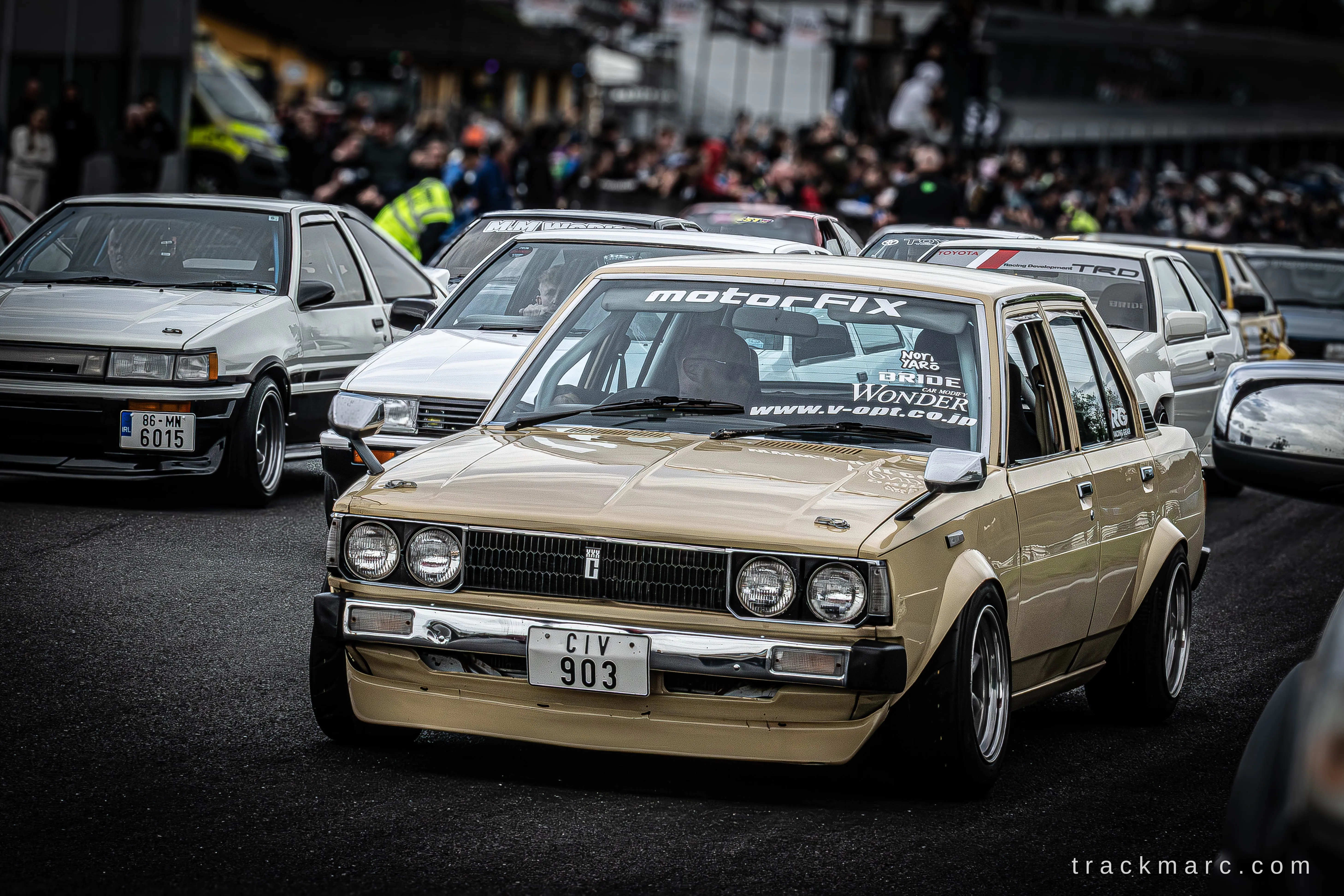 Toyota Corolla KE70 at 86 Fest
