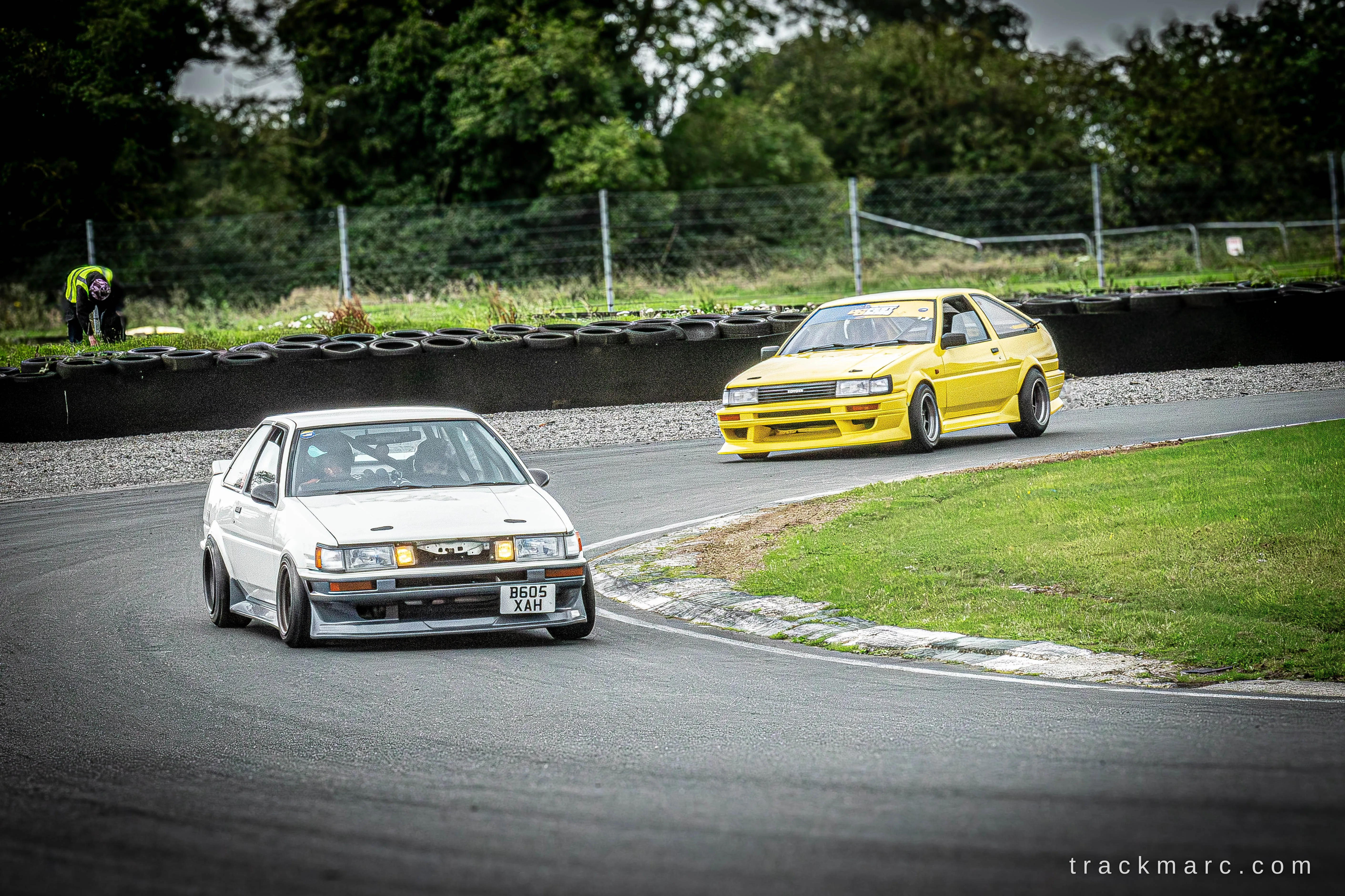 Toyota AE86 pair at 86 Fest