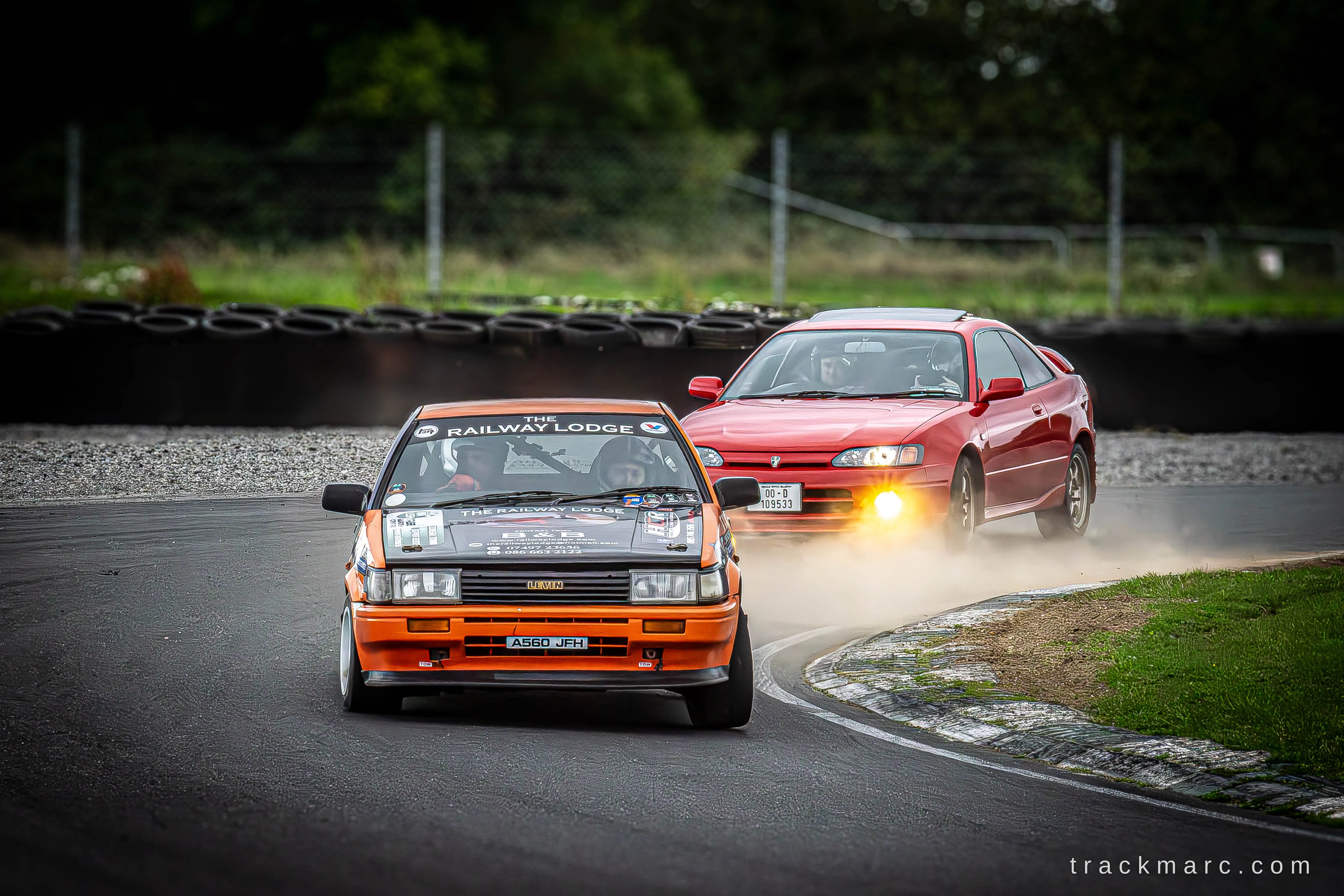 Toyota Corolla Levin and Toyota Sera at 86 Fest