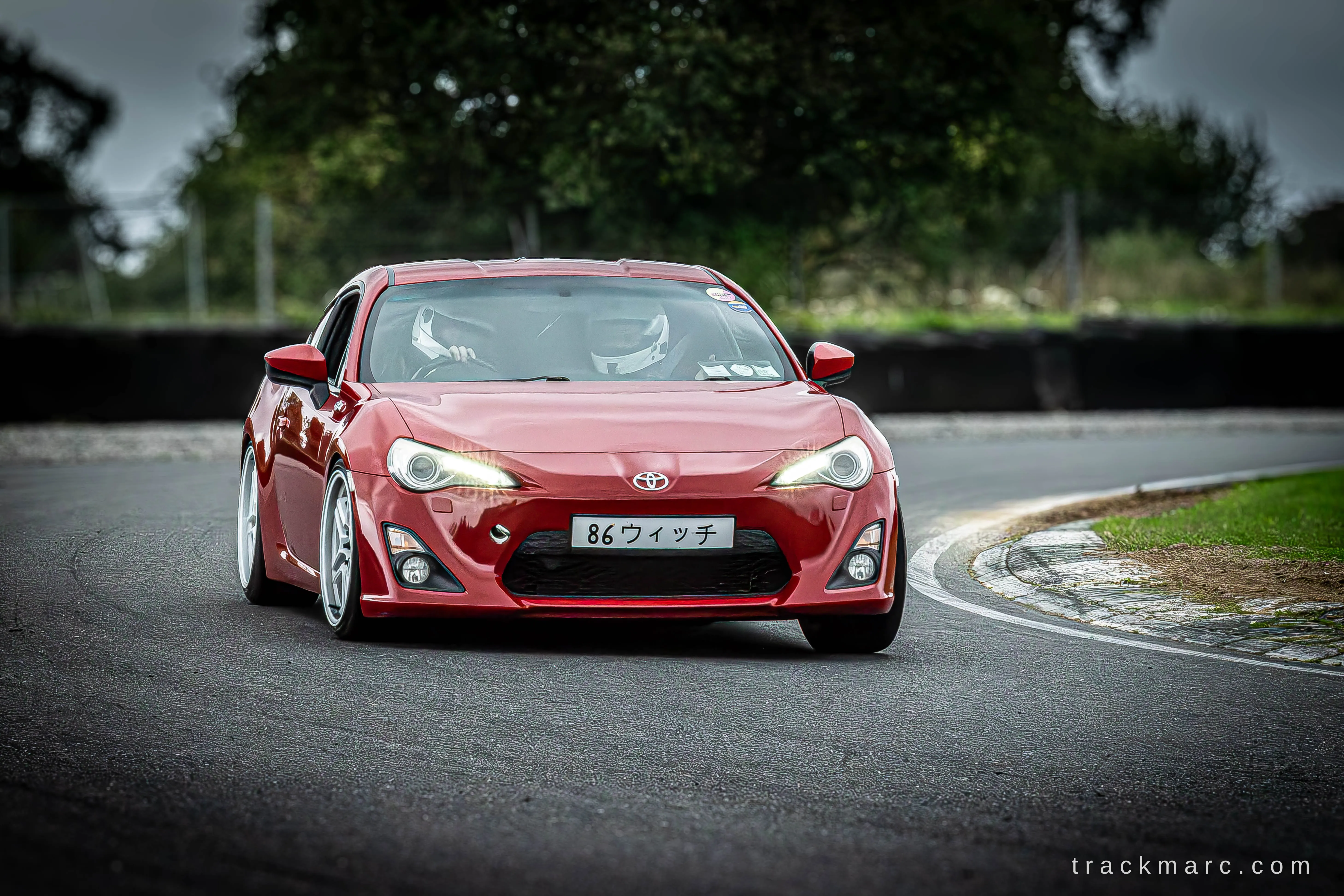 Red Toyota GT86 at 86 Fest