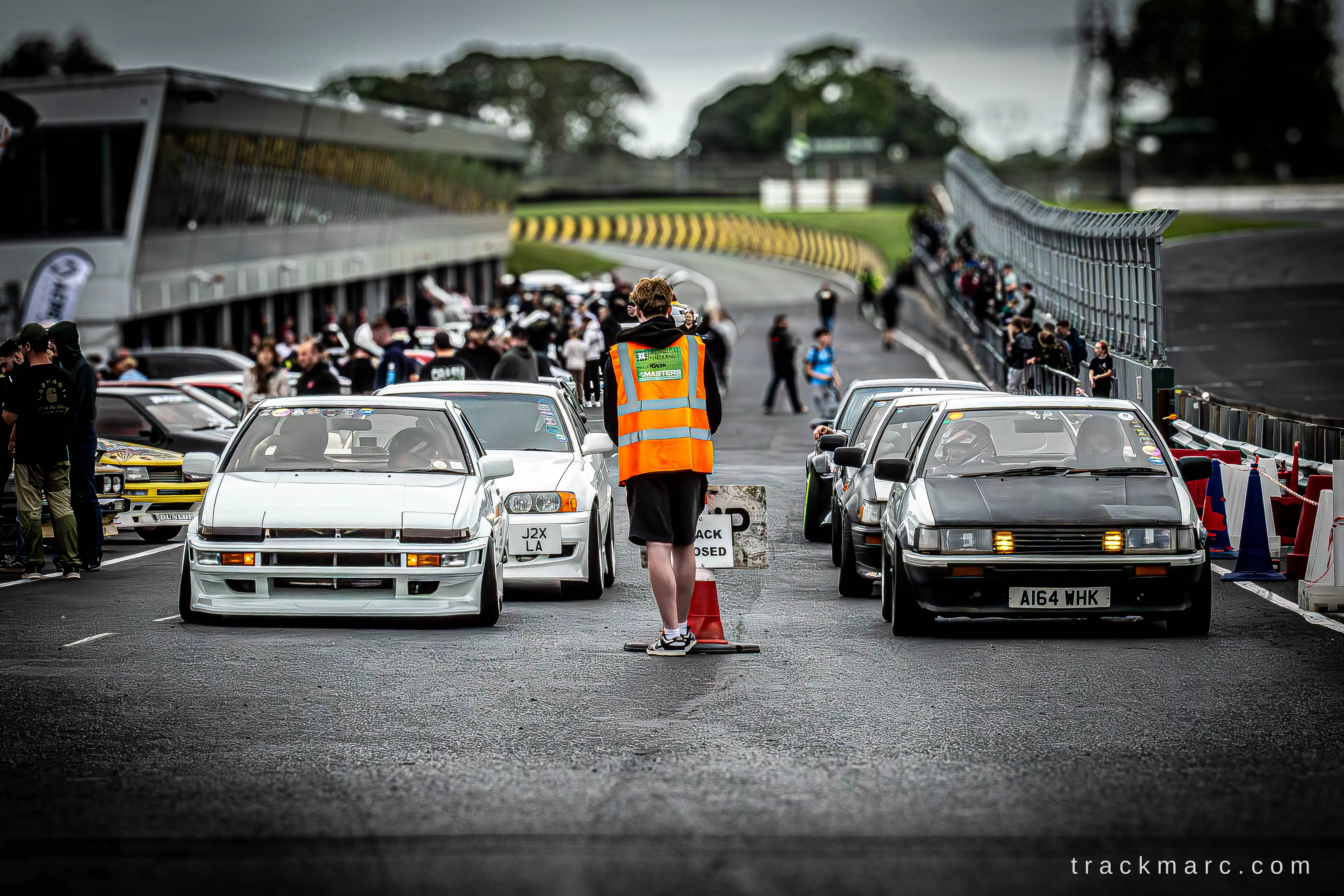 Toyota AE86 line-up at 86 Fest