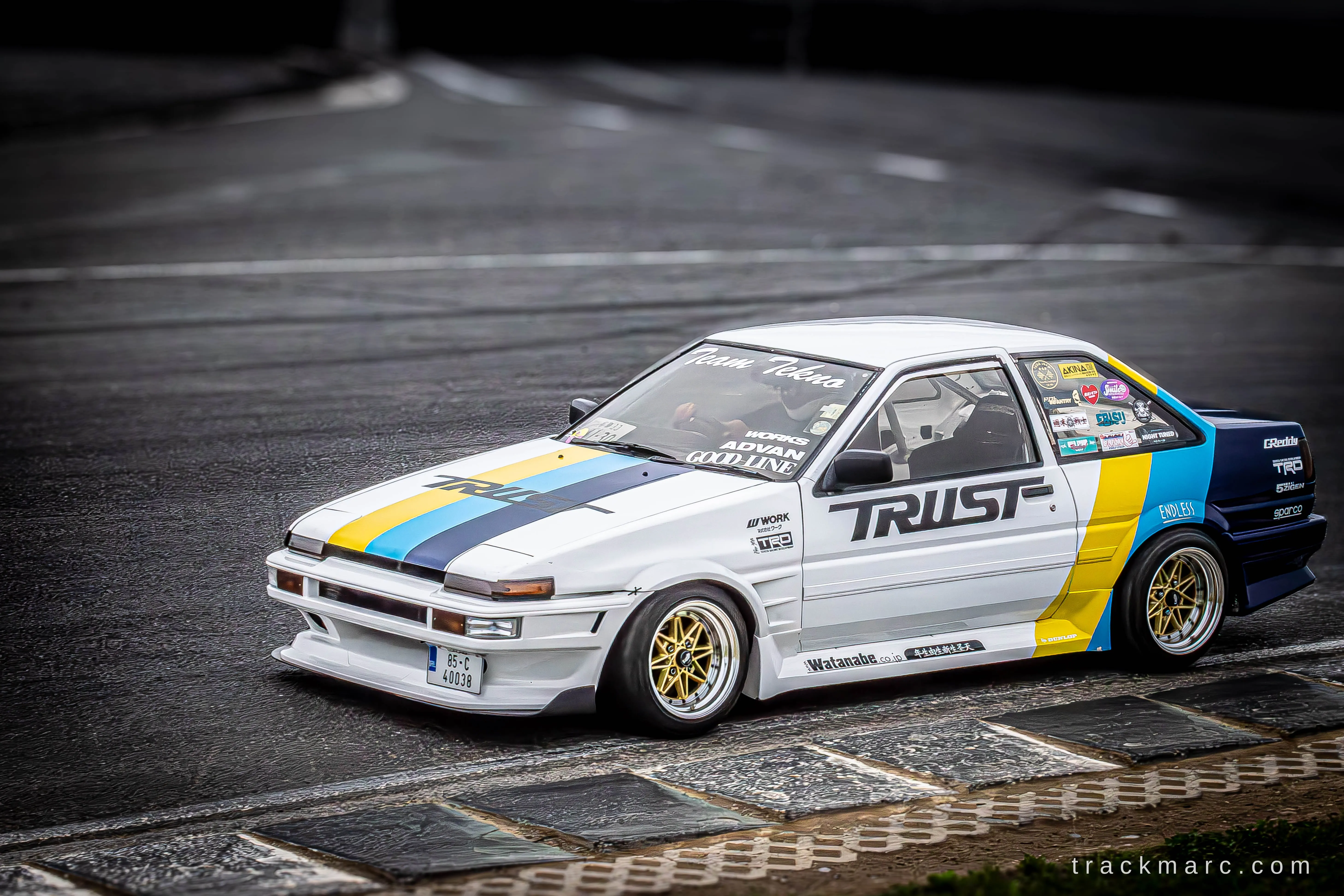 Toyota AE86 Trueno, Trust livery — 86 Fest