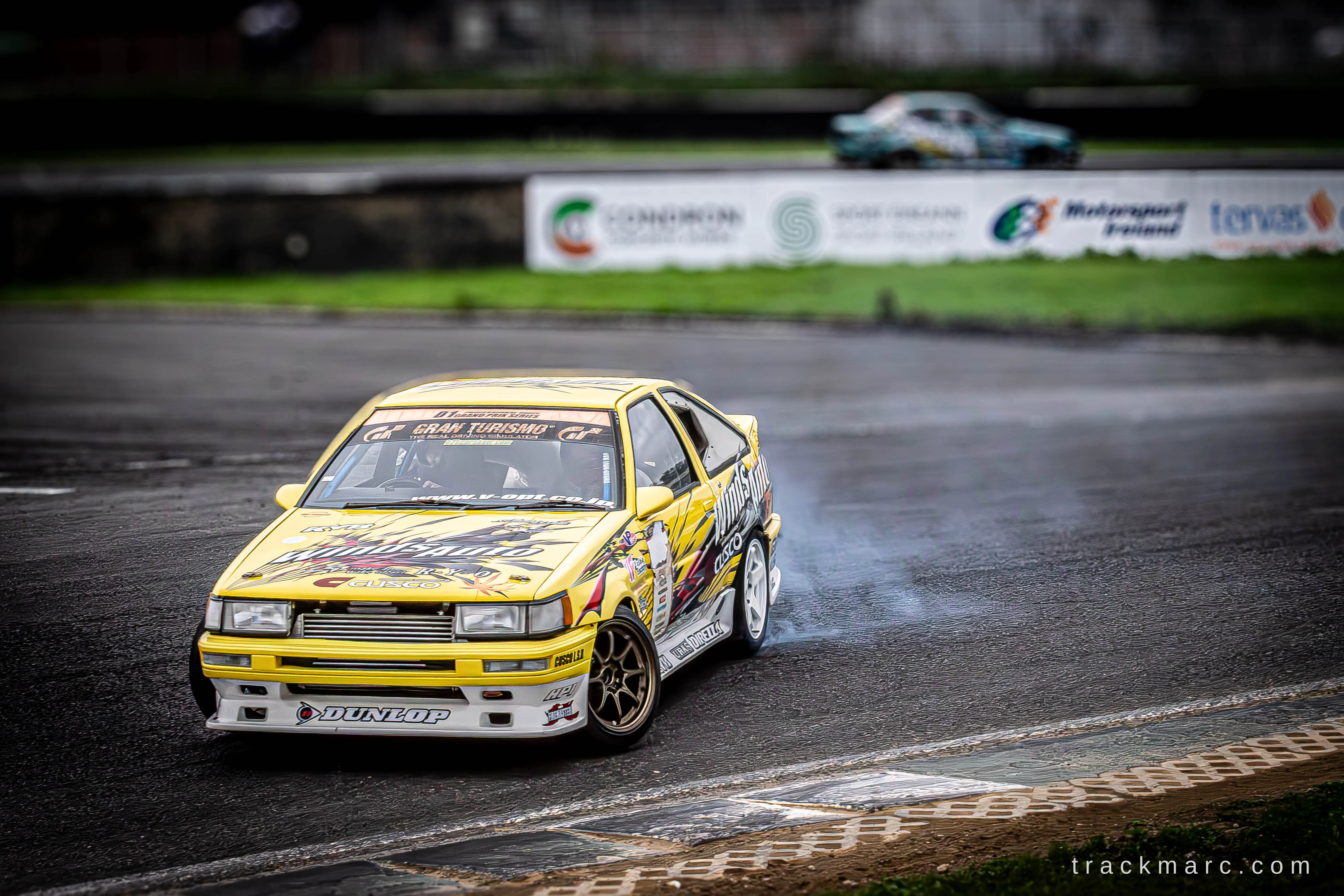 Toyota AE86 D1GP drift car at 86 Fest