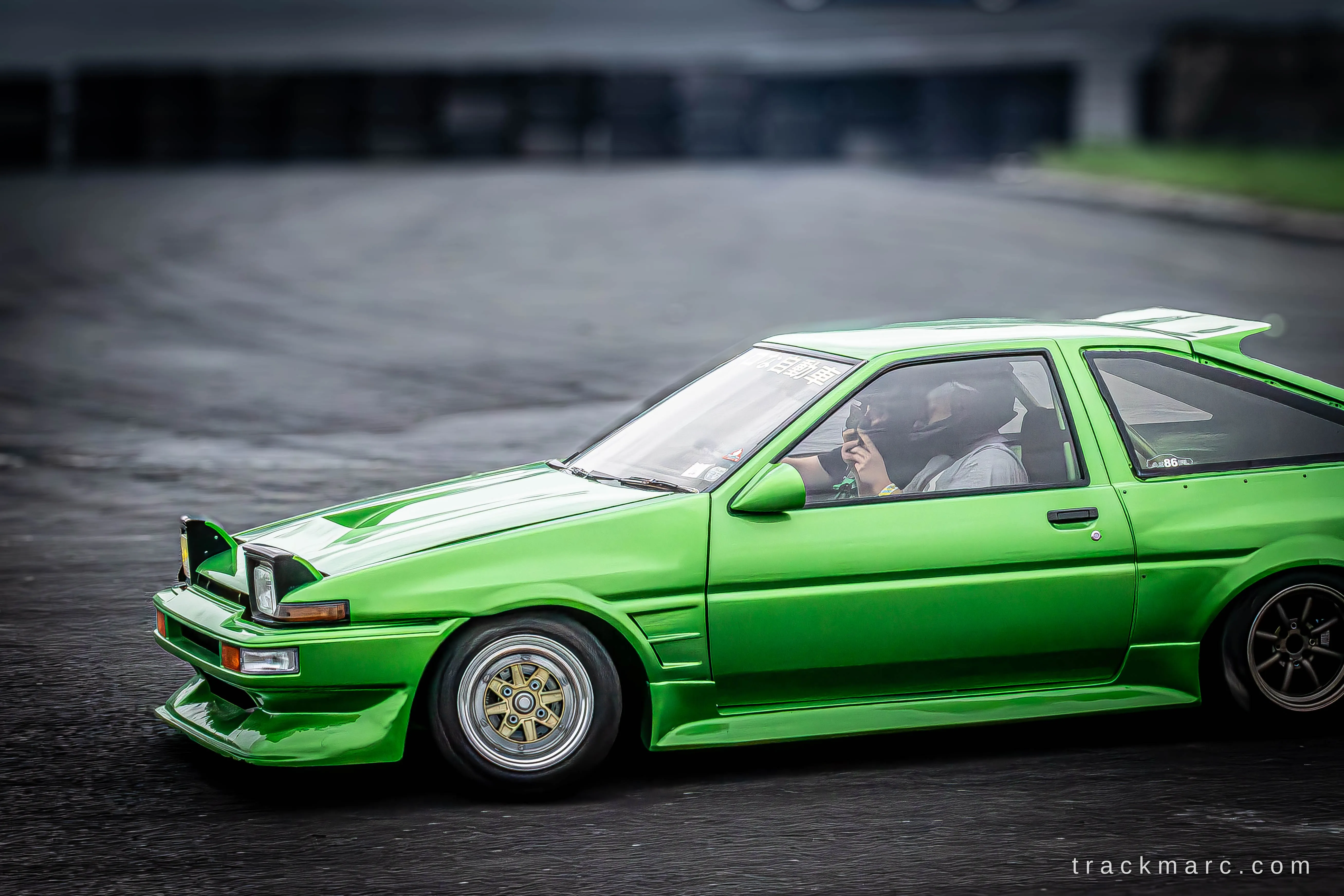Green Toyota AE86 — 86 Fest