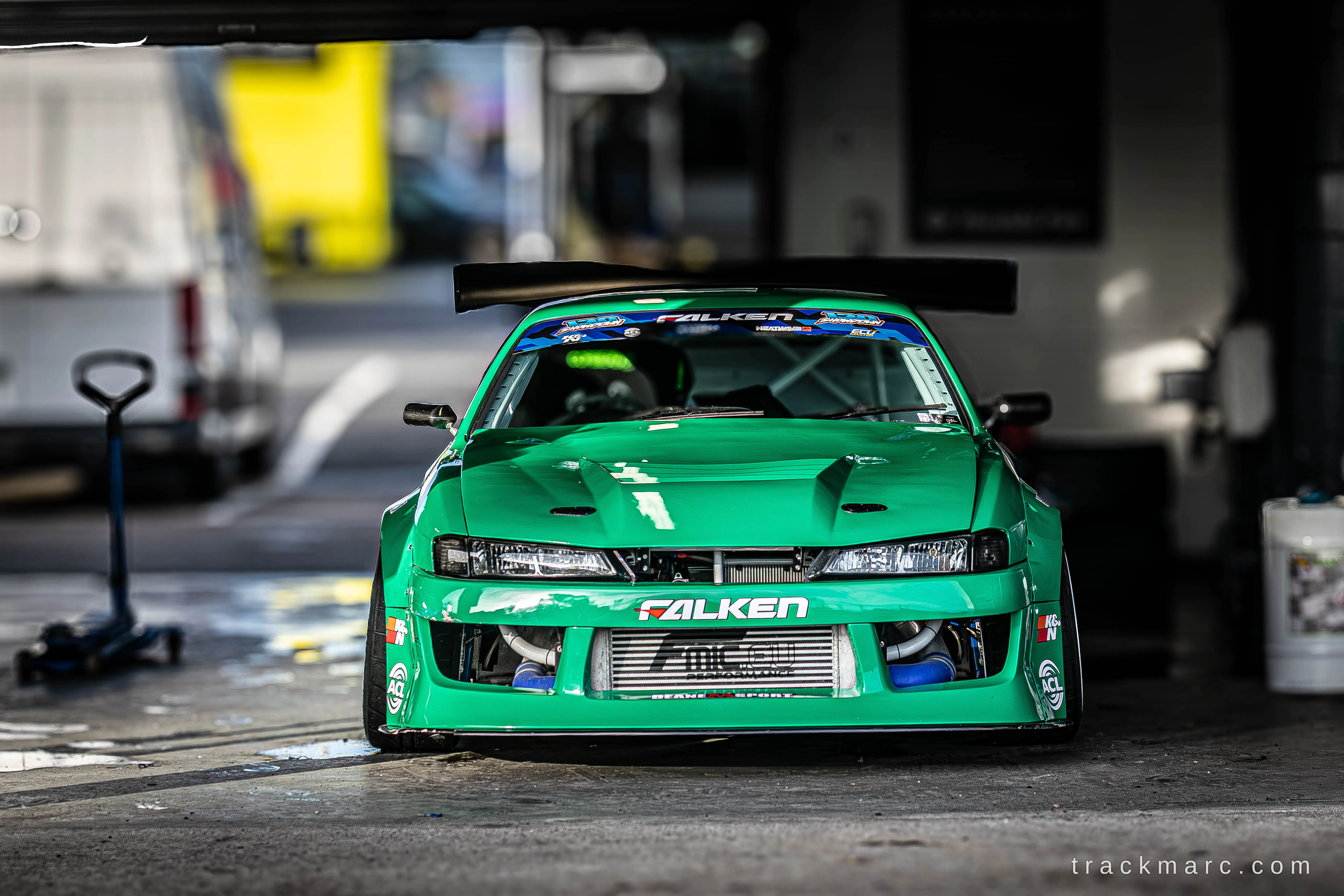 Nissan Silvia S14, Green — 130 Showdown