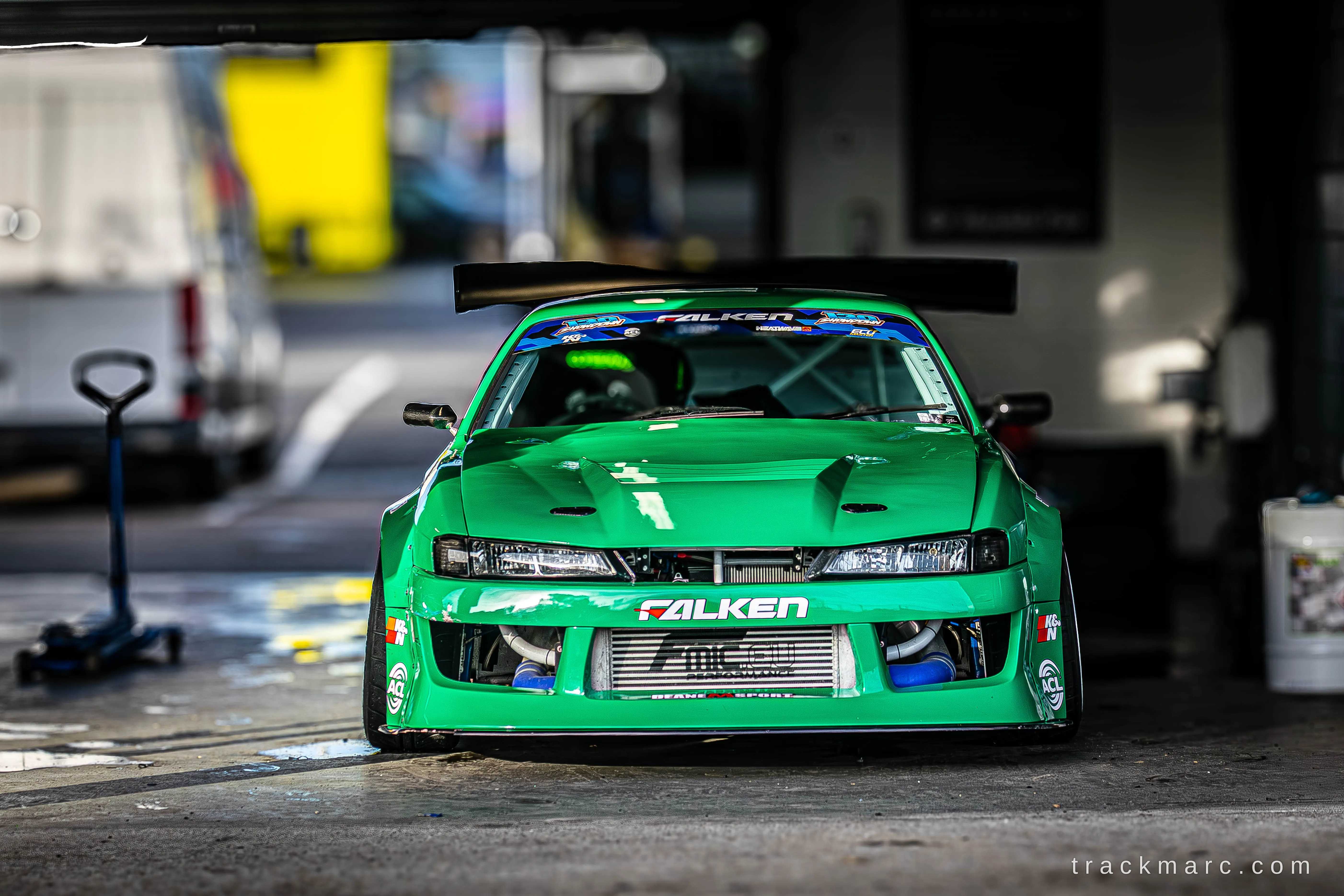 Nissan Silvia S14, Green — 130 Showdown