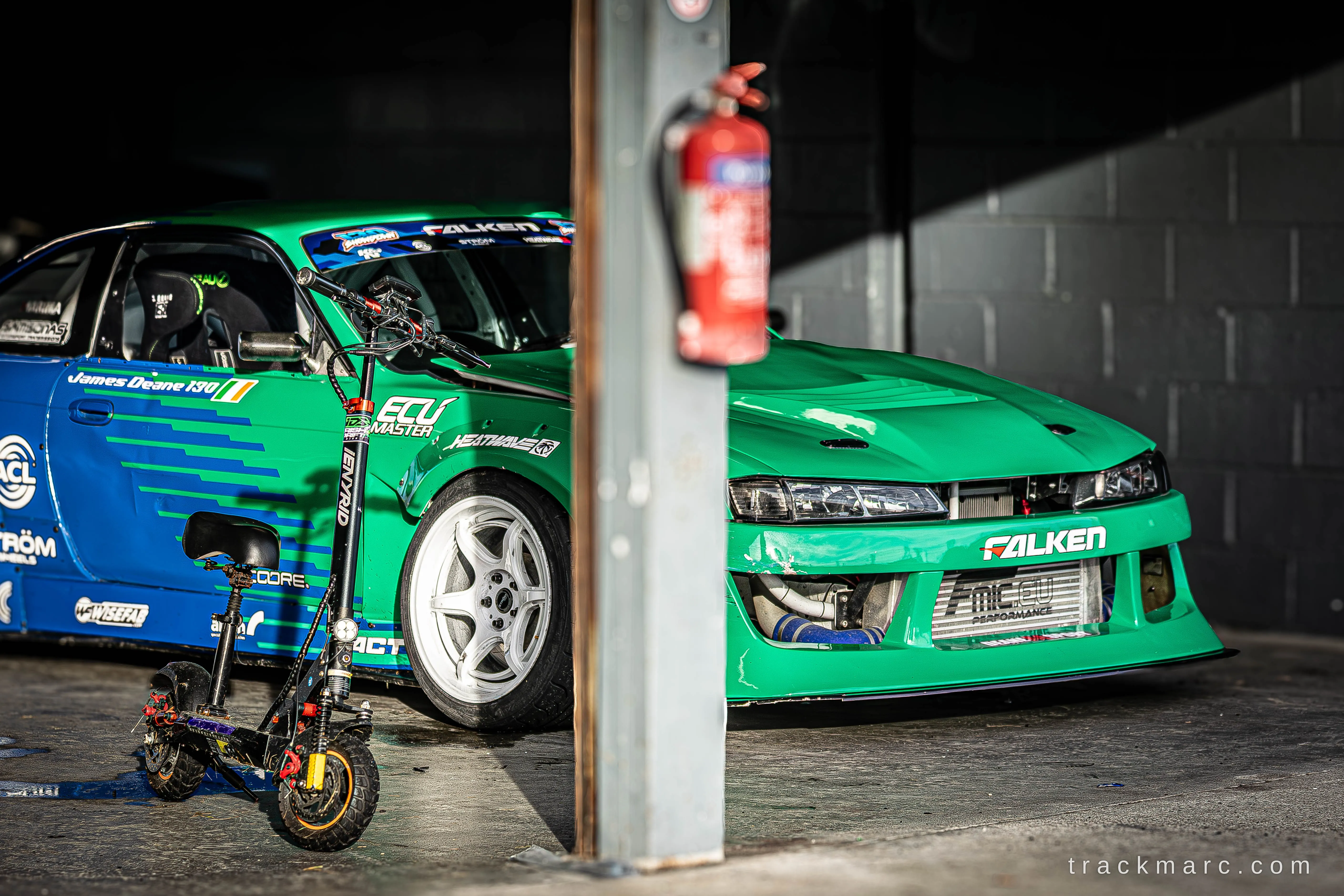 James Deane's Falken Nissan S14, 130 Showdown