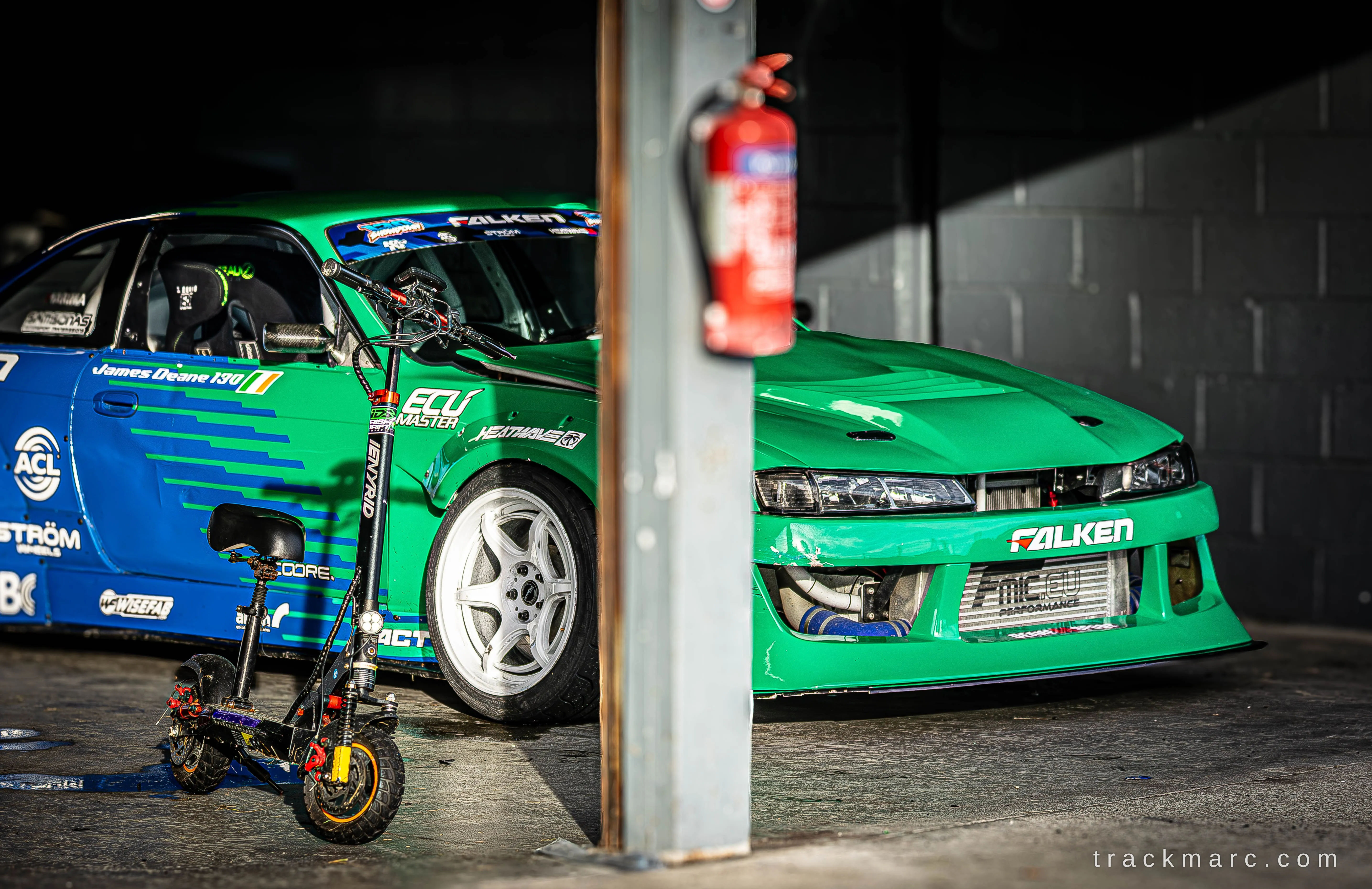 James Deane's Falken Nissan S14, 130 Showdown
