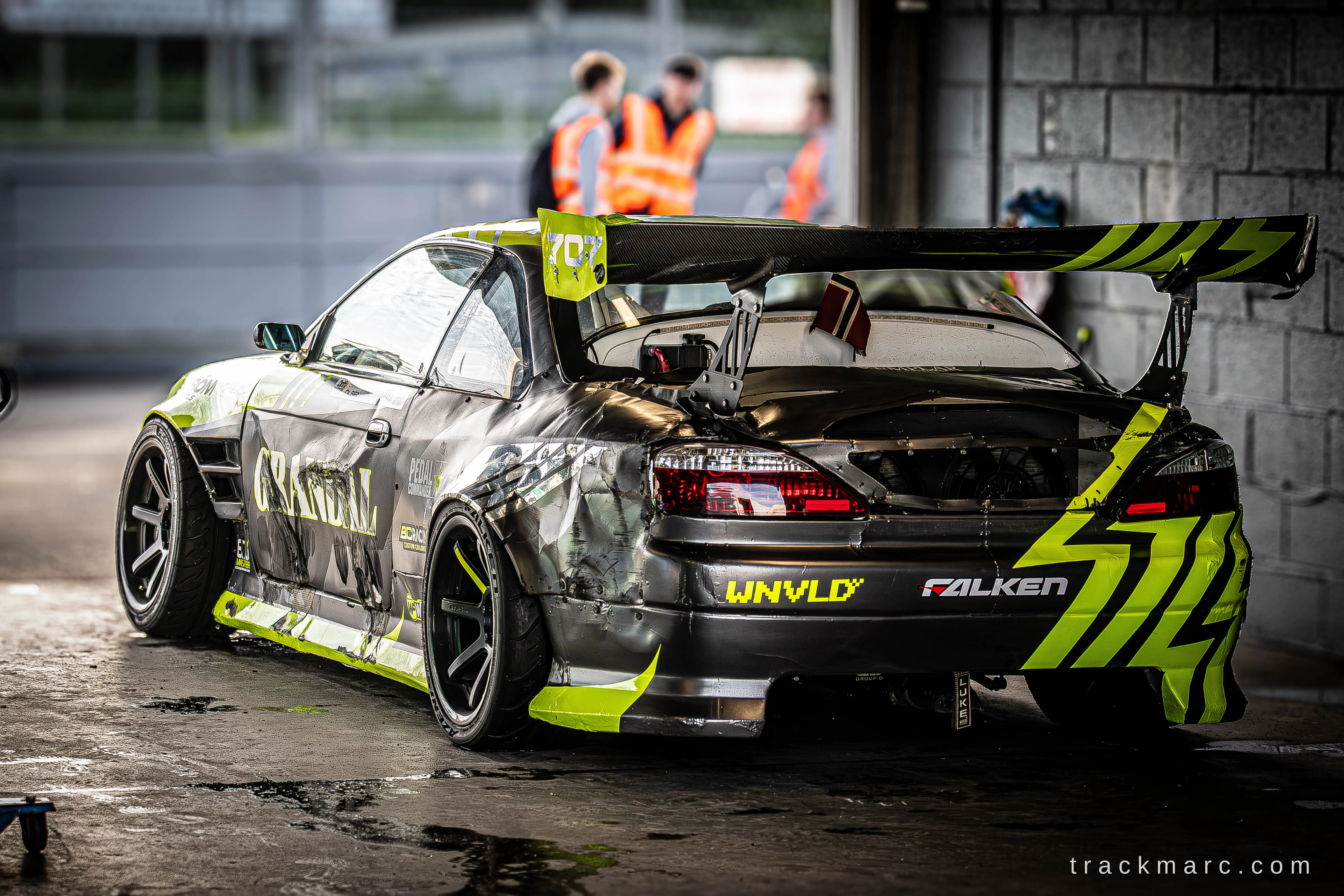 Nissan Silvia S15 drift car at 130 Showdown
