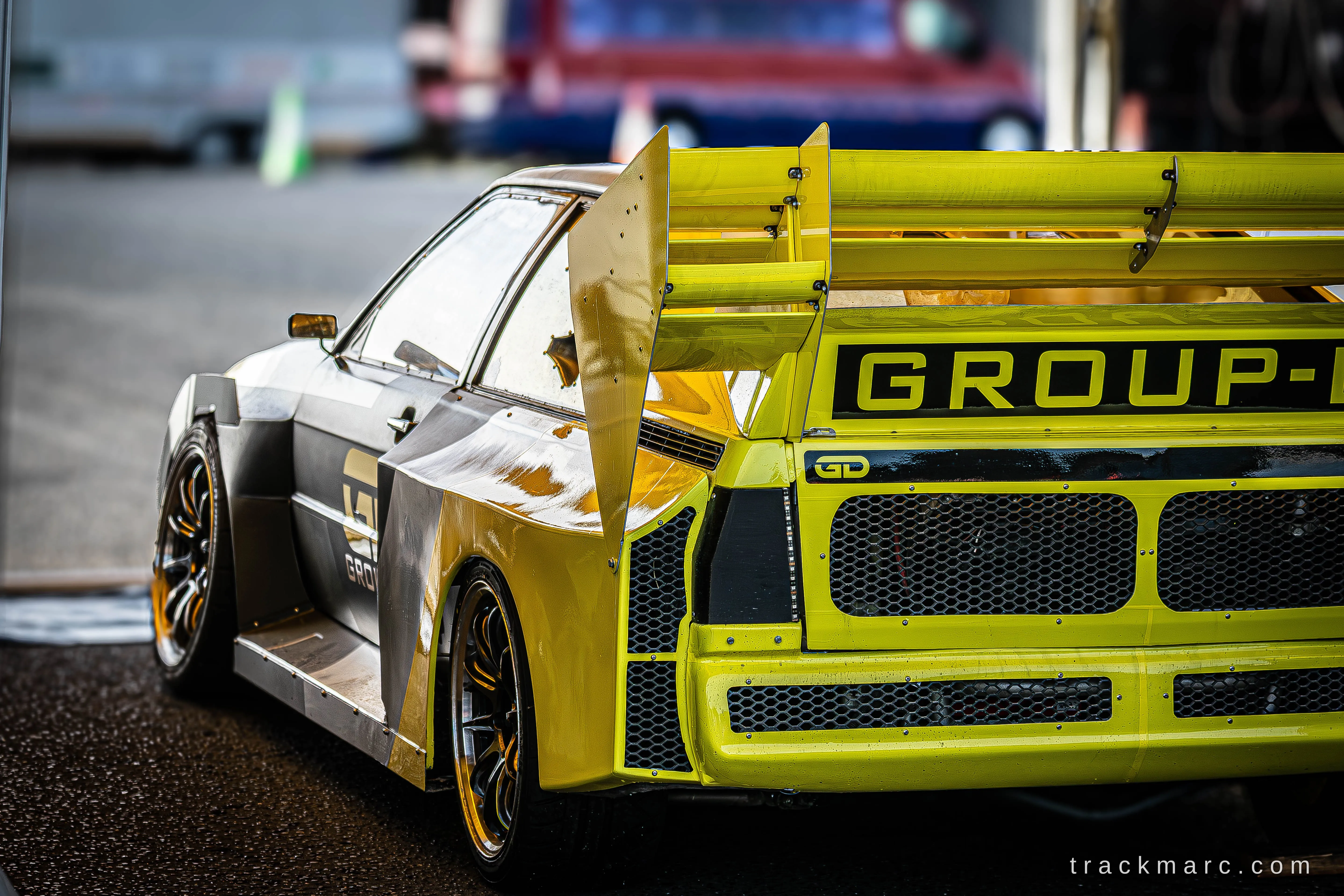 Group-D Audi Quattro at 130 Showdown