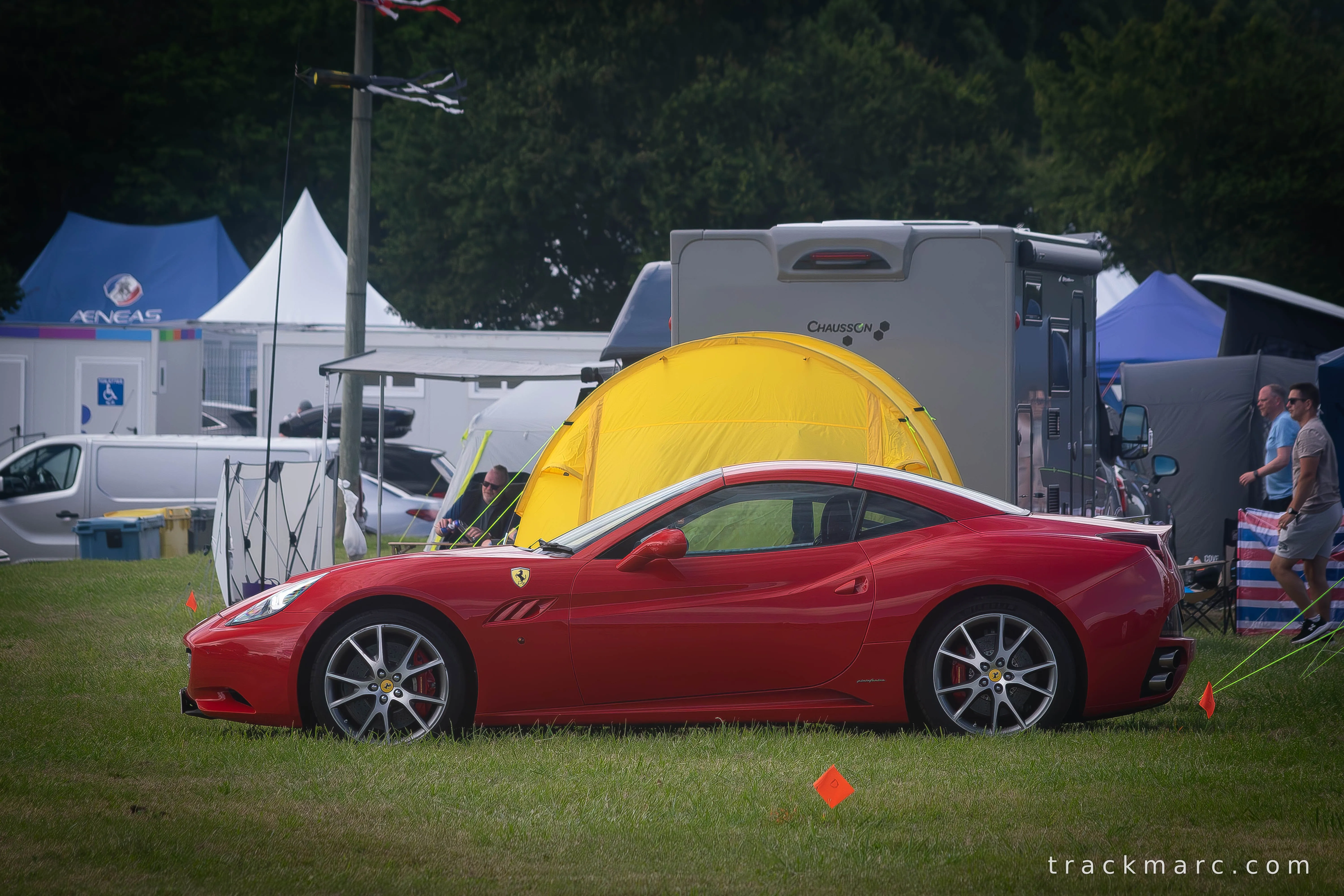 Ferrari California on Show Field Display