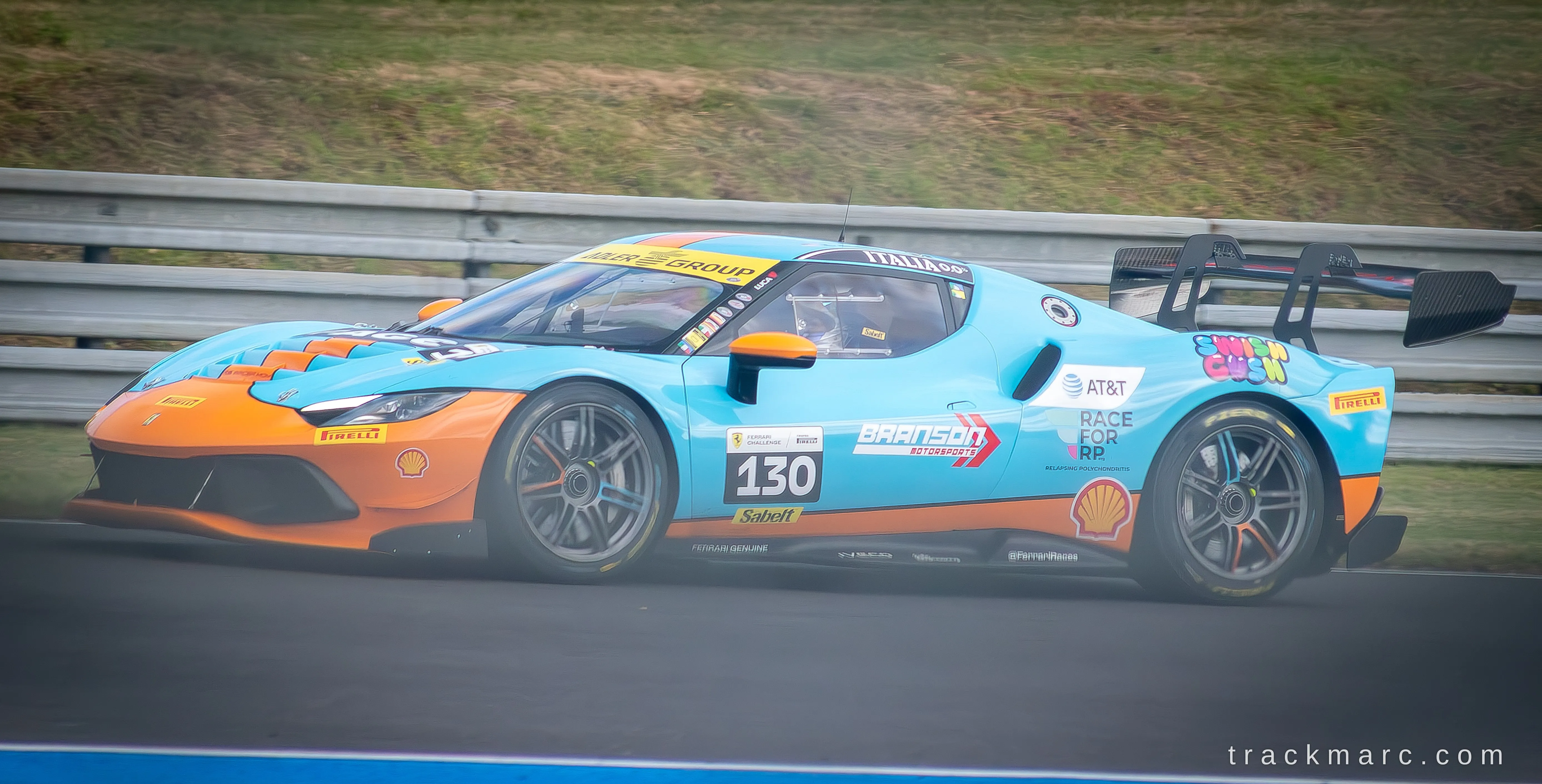 Ferrari 296 Challenge #130 Branson Motorsports — Le Mans 2026