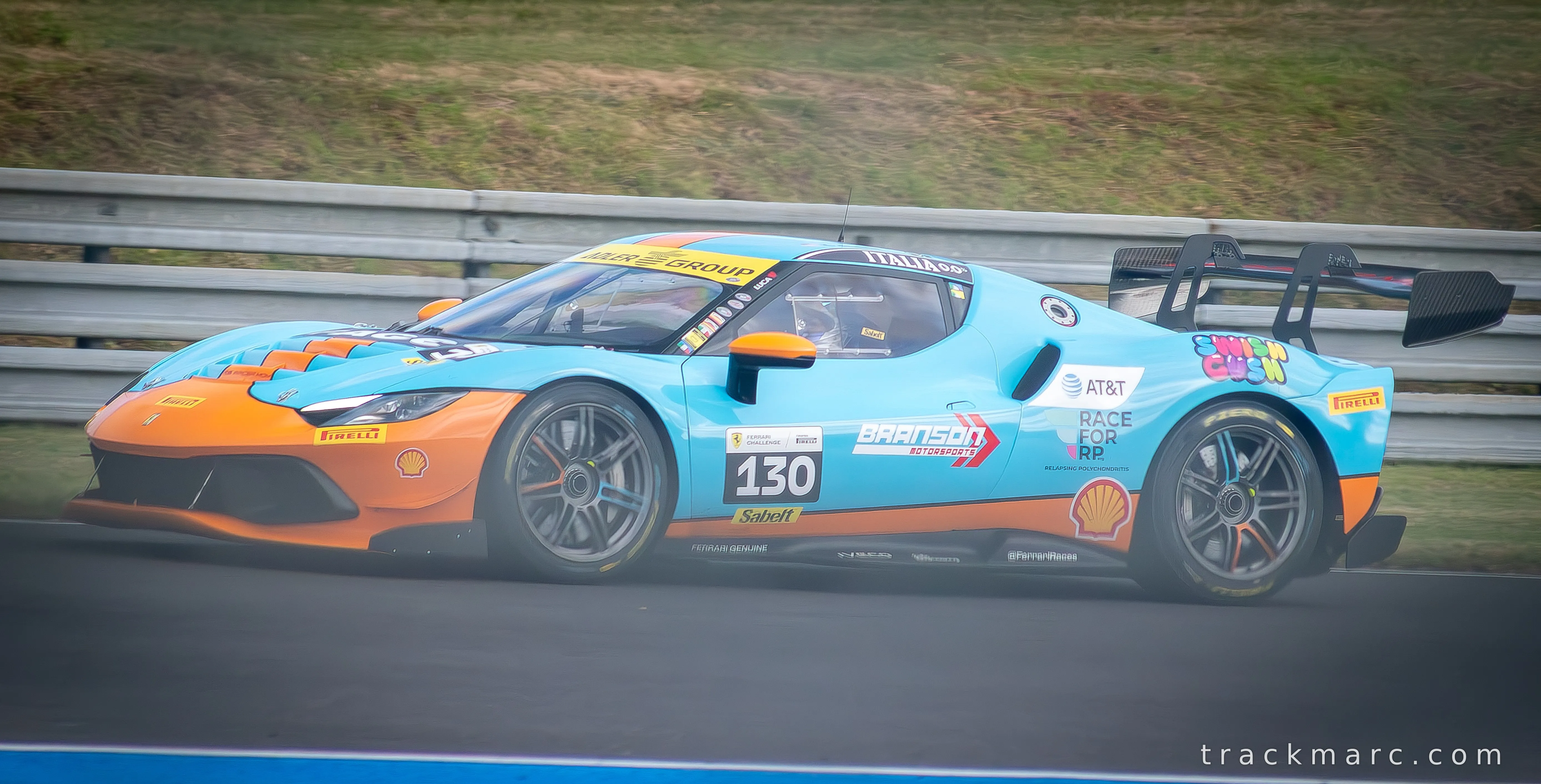 Ferrari 296 Challenge #130 Branson Motorsports — Le Mans 2026