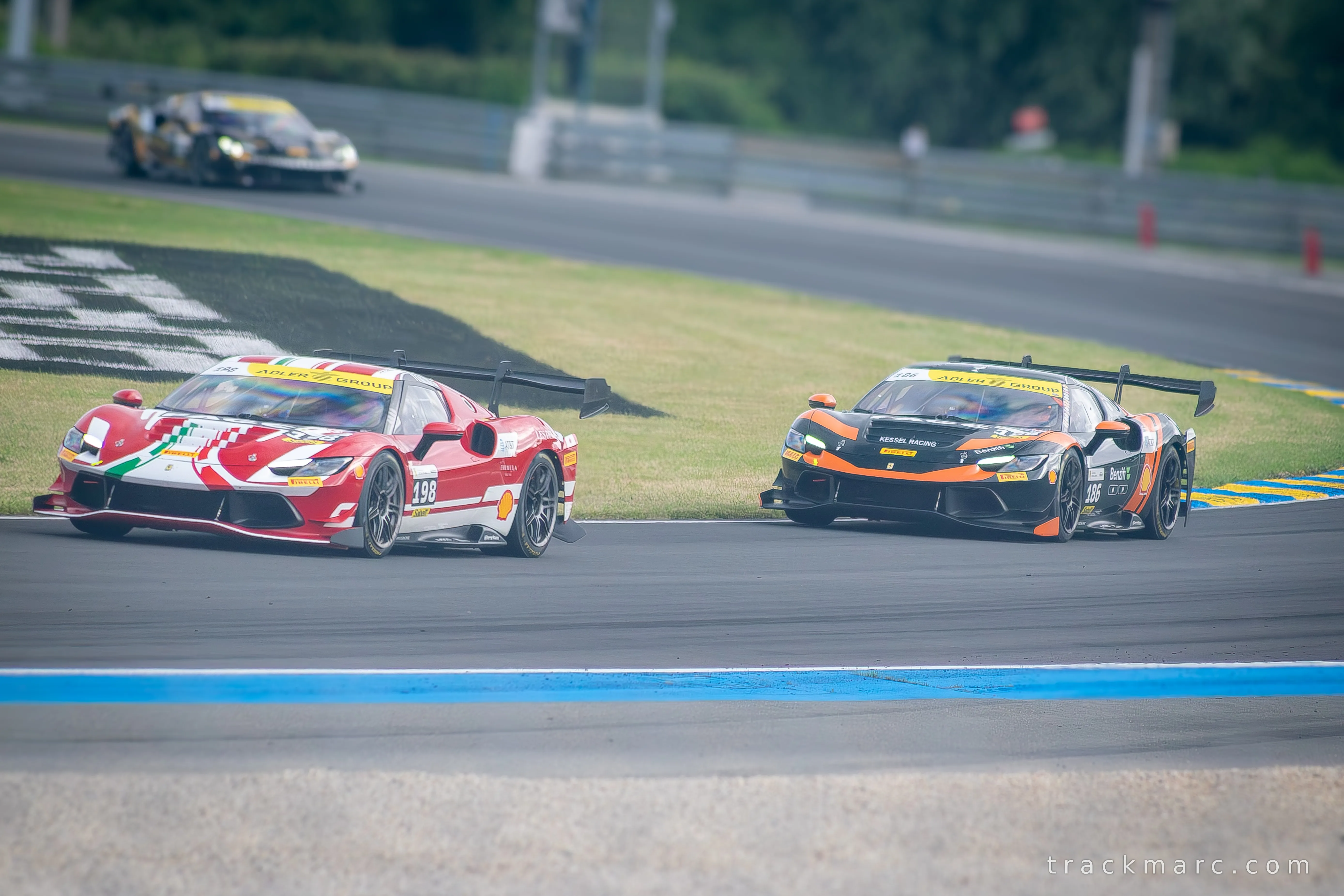 Ferrari 296 Challenge #198 and #186 — Le Mans 2026