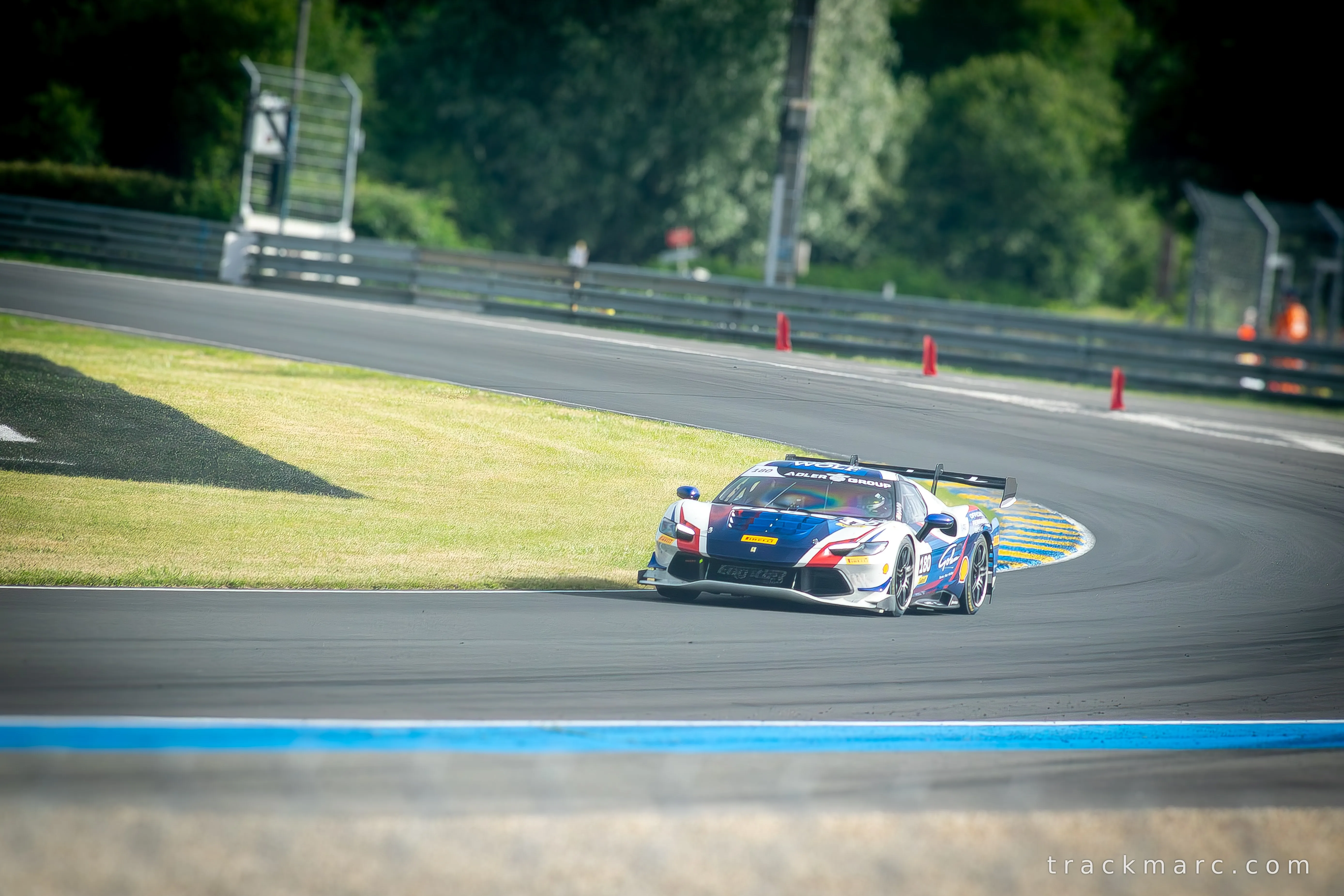 Ferrari 296 Challenge #180 Gohm Cornering — Le Mans 2026