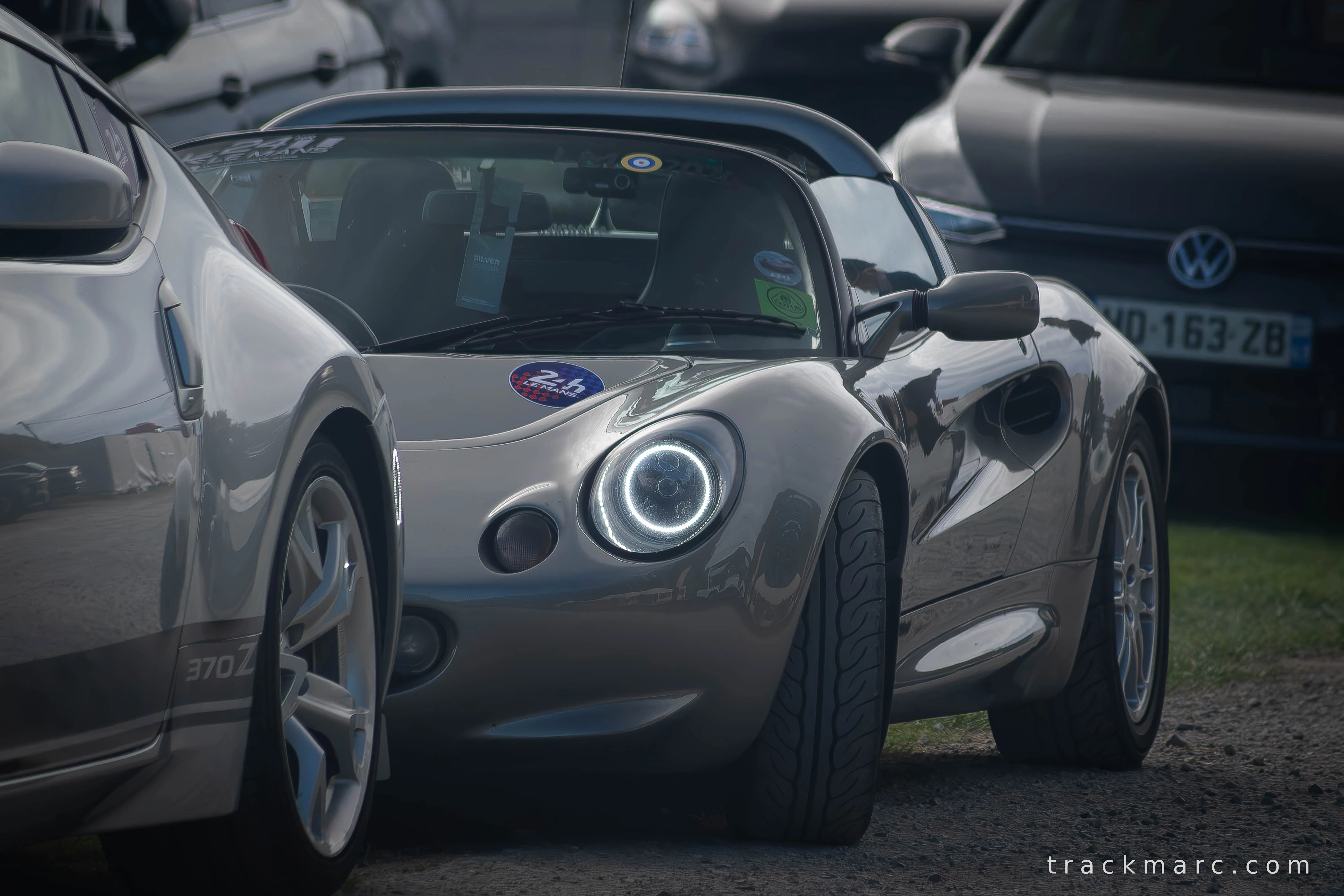 Lotus Elise Series 2 on Display at Outdoor Car Show