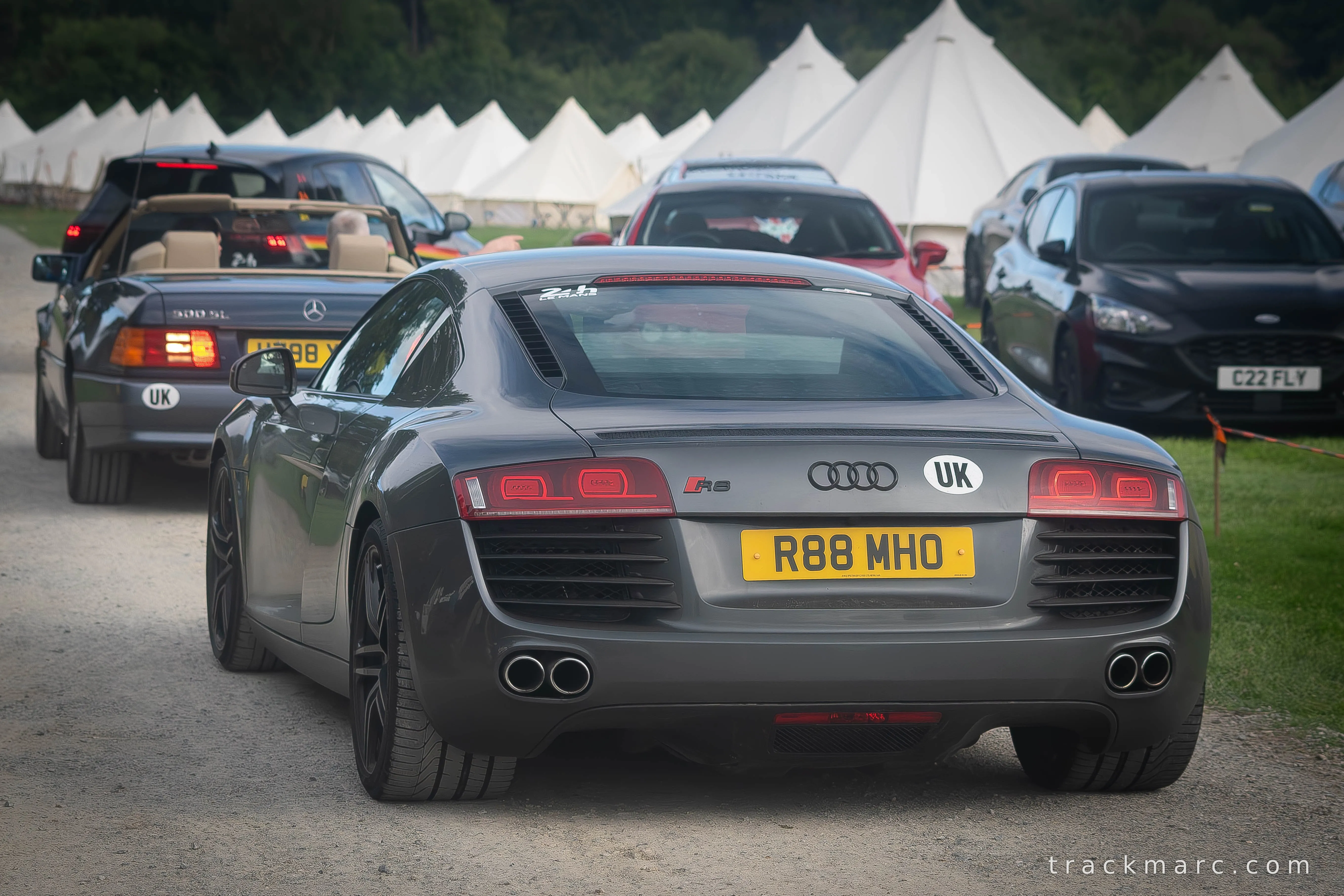 Audi R8 V8 at Car Show
