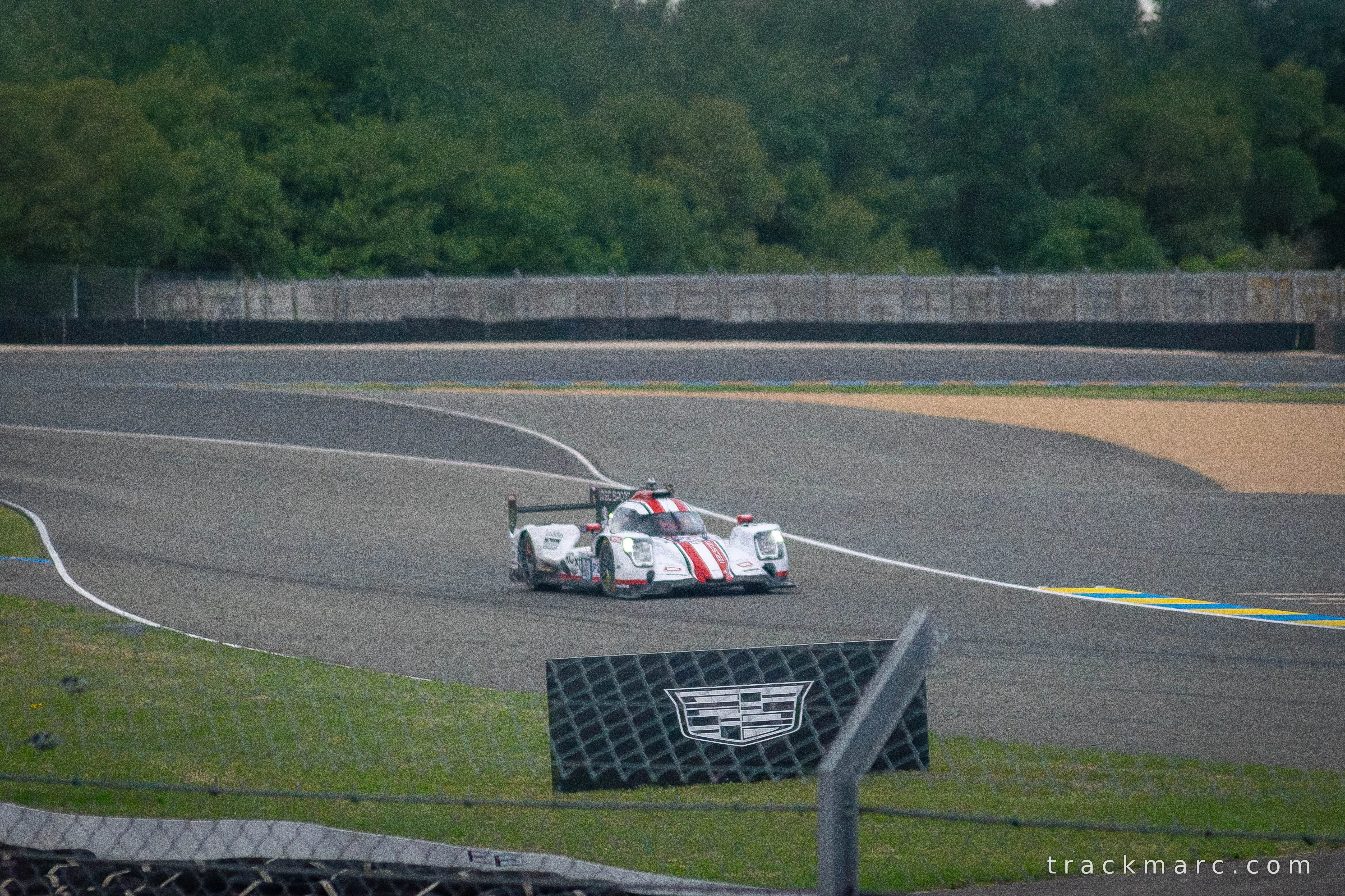 LMP2 Prototype Through the Cadillac Corner