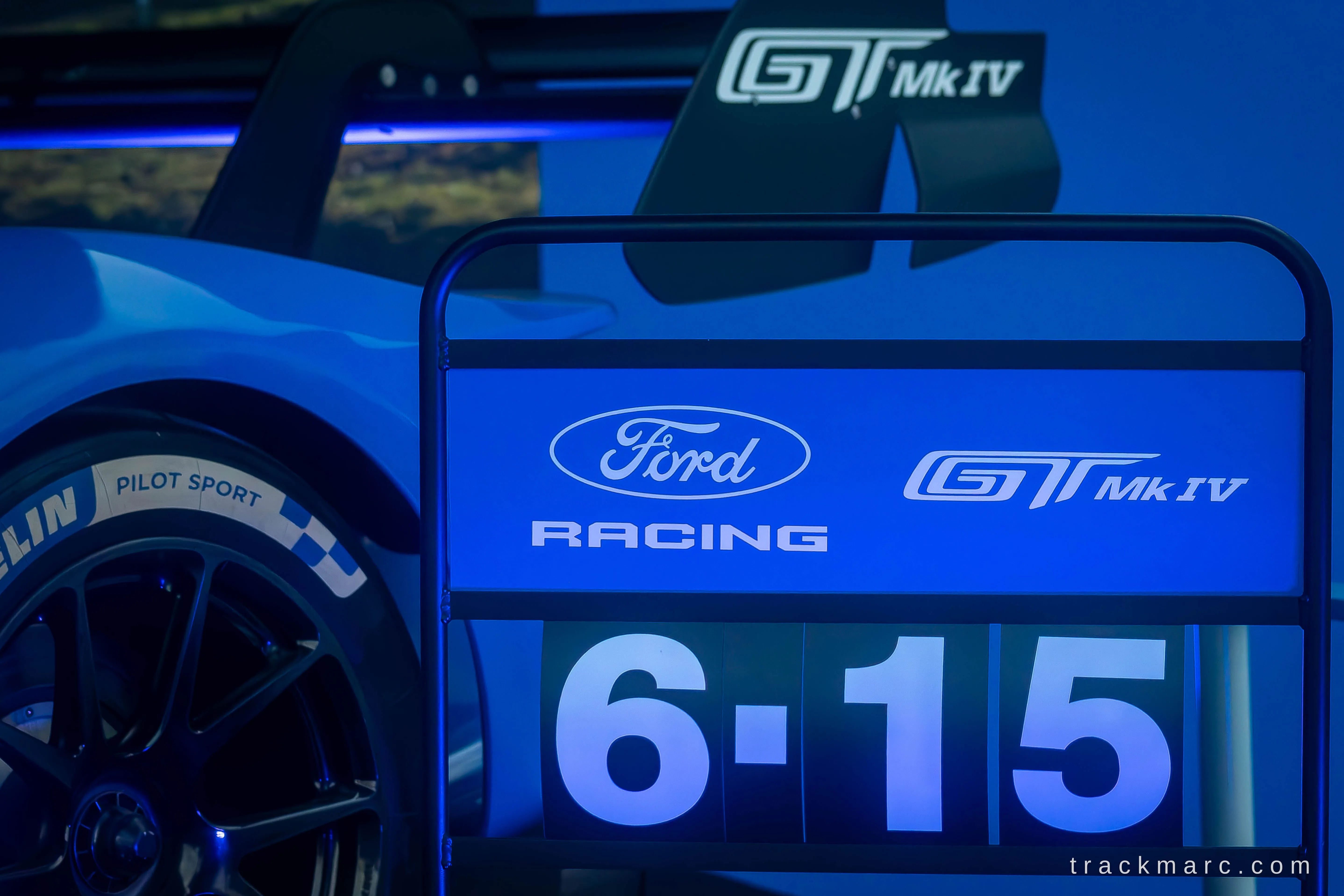 Ford GT Mk IV — Pit Board Display