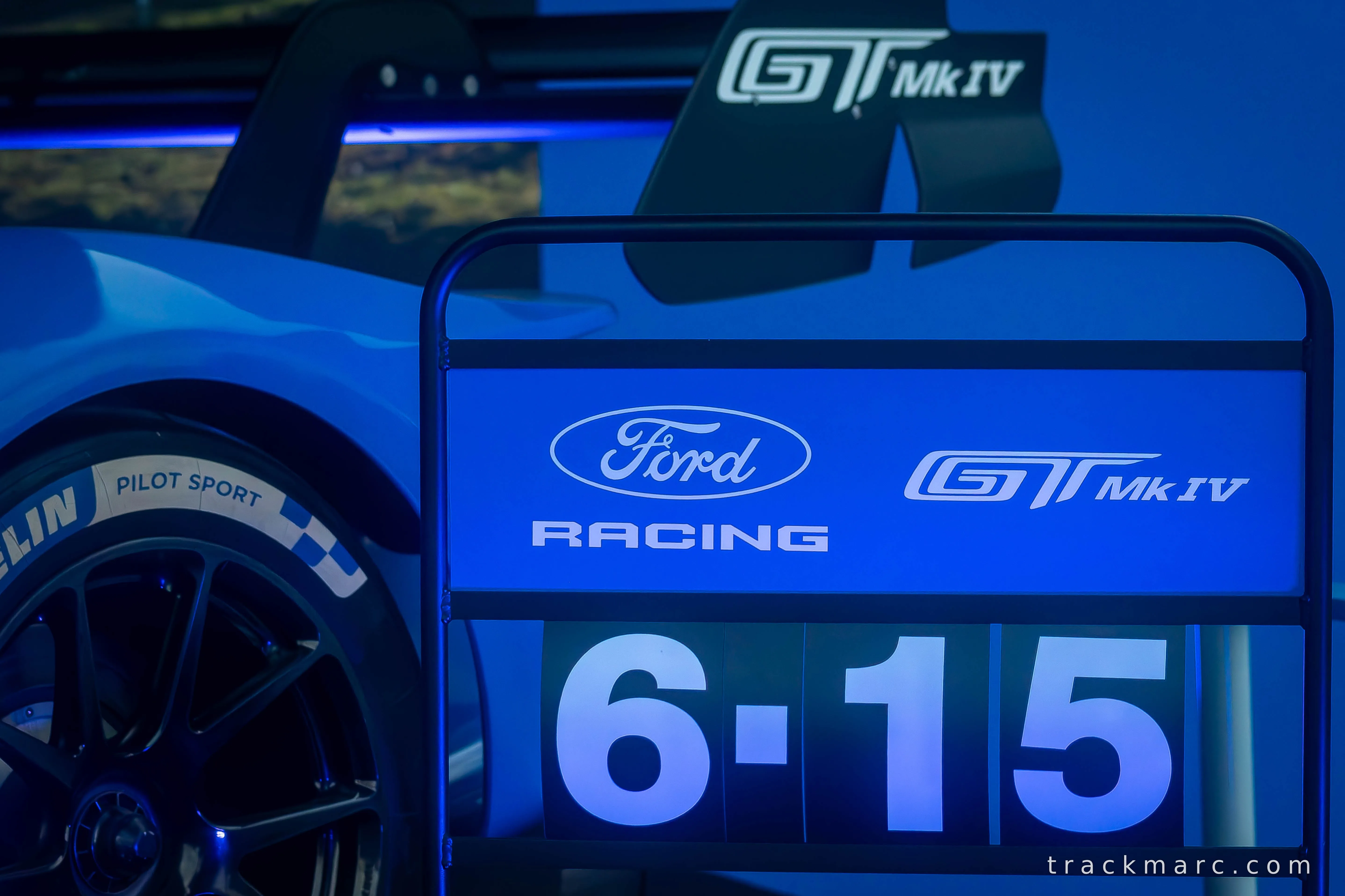 Ford GT Mk IV — Pit Board Display