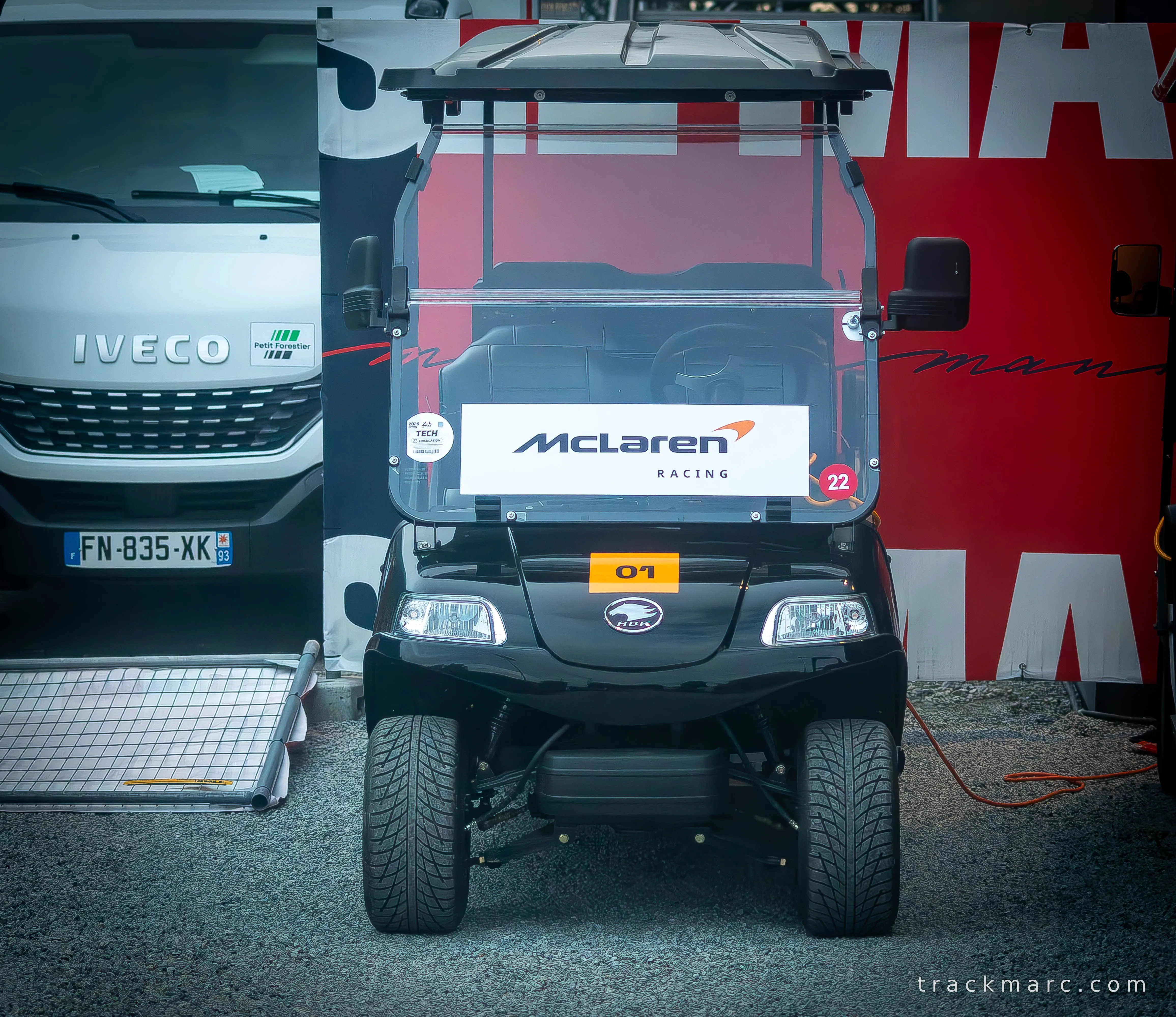 McLaren Racing Paddock Buggy at Le Mans