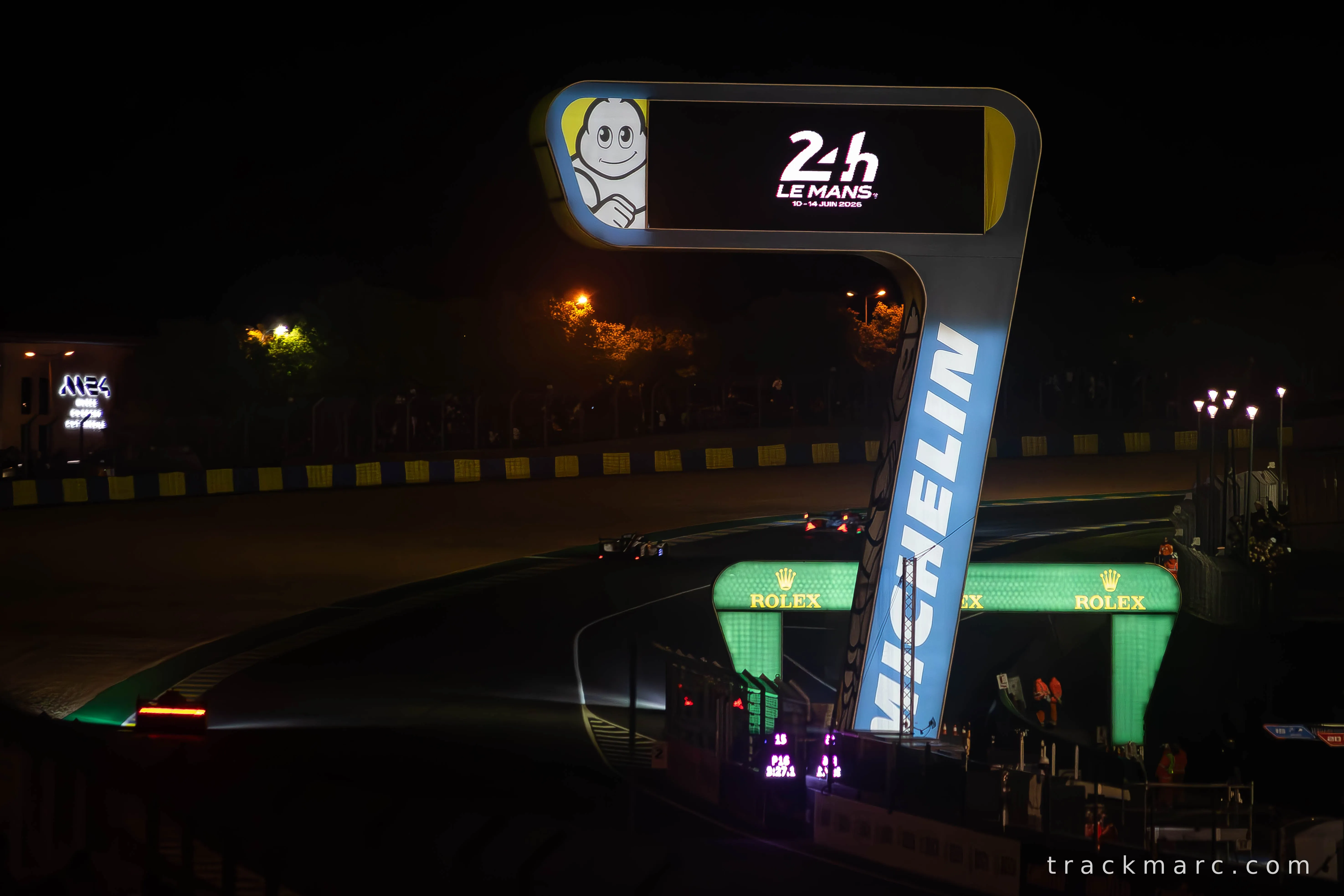Le Mans at Night — Circuit de la Sarthe