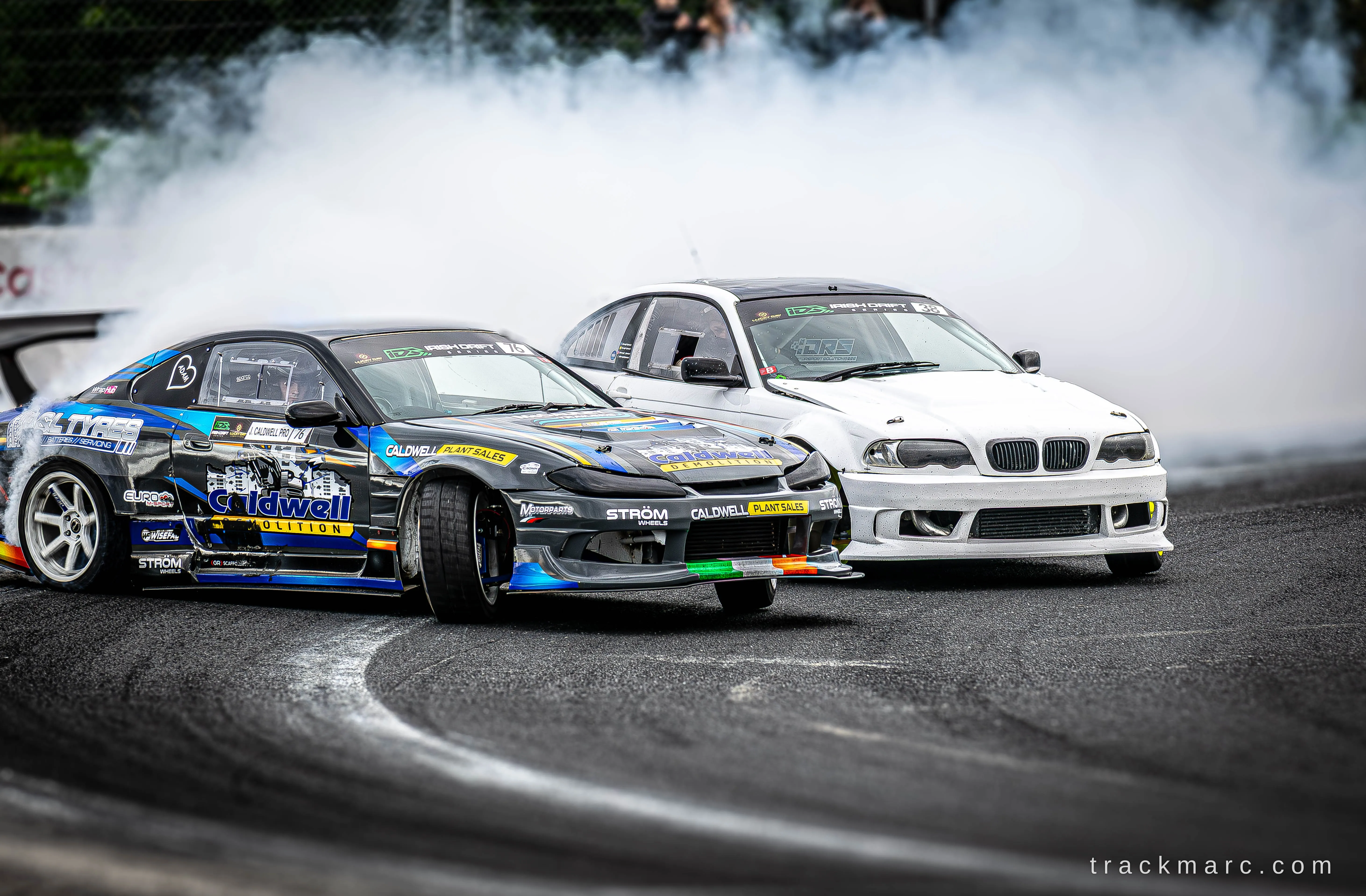 Nissan Silvia S15 and BMW E46, 130 Showdown