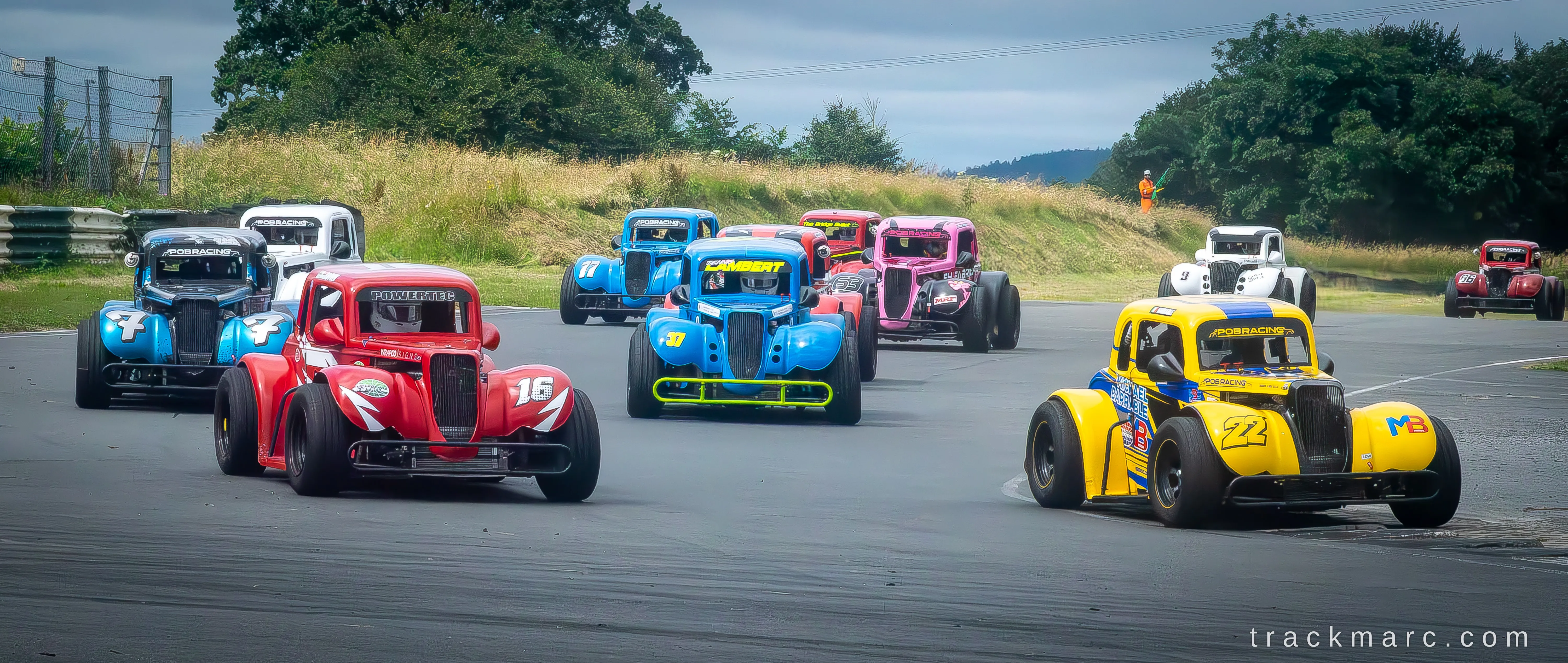 Legends Grid in Formation — Mondello Park