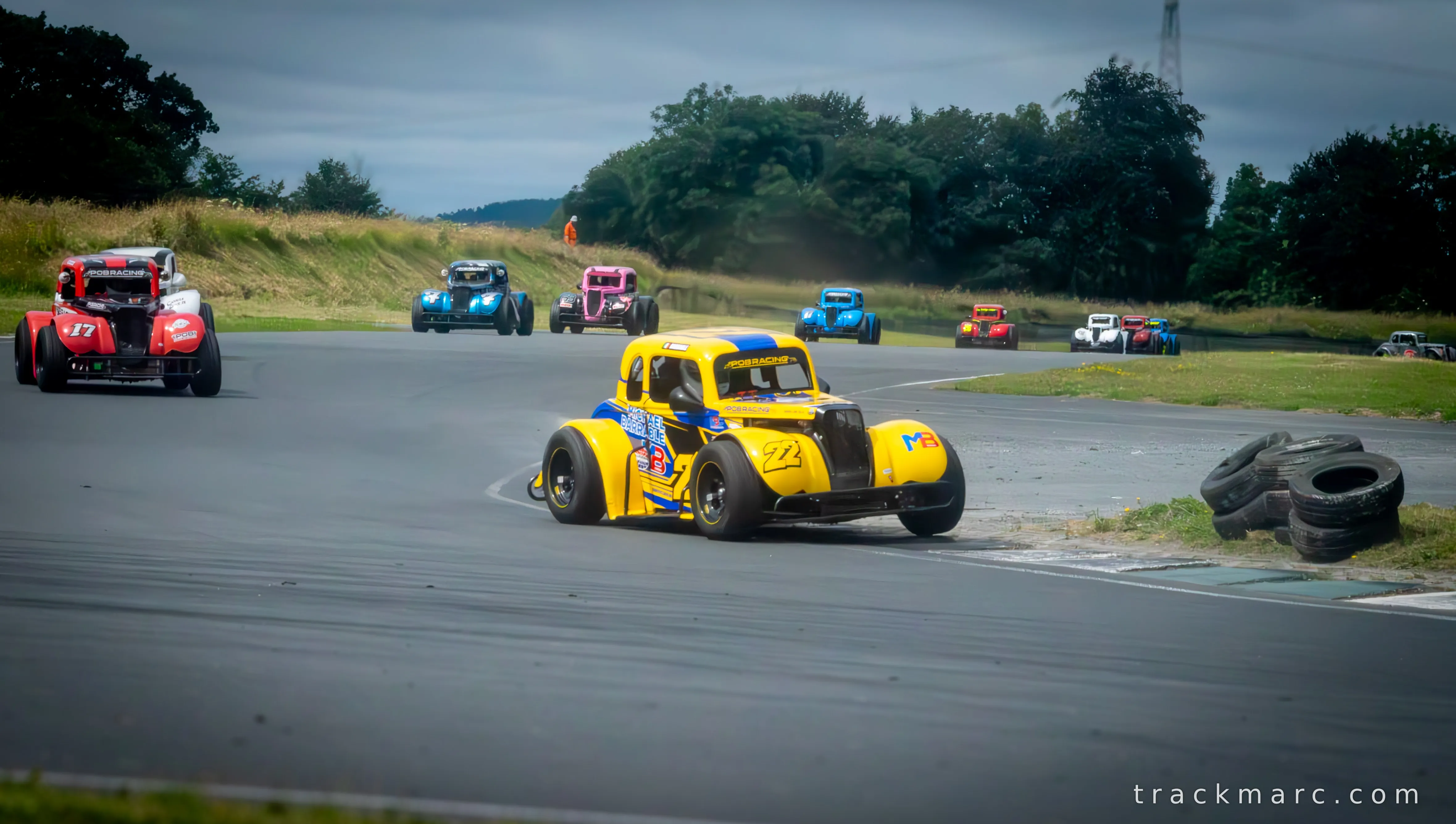 Michael Barrable Leads the Legends Pack — Mondello Park