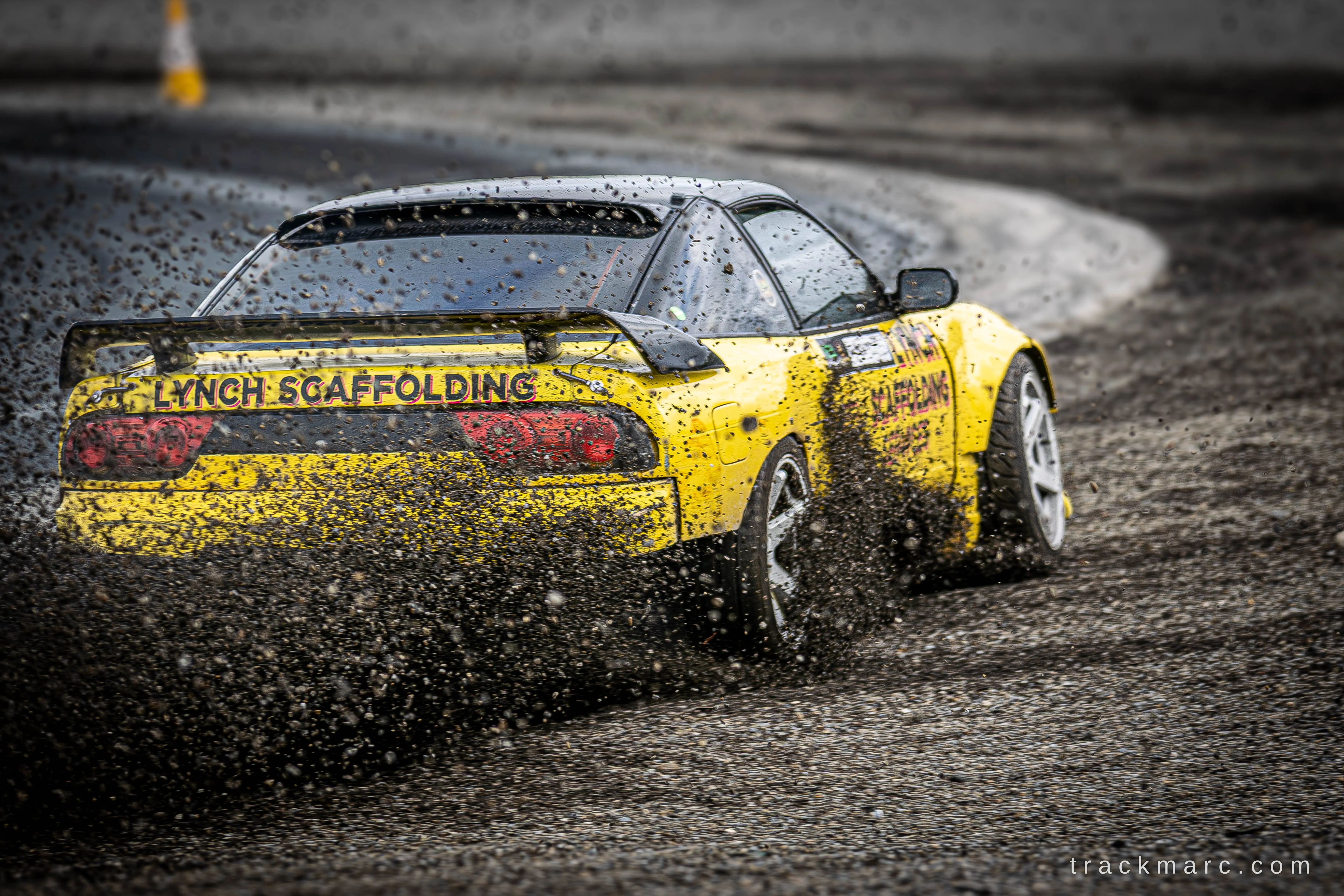 Yellow Nissan 200SX — 130 Showdown