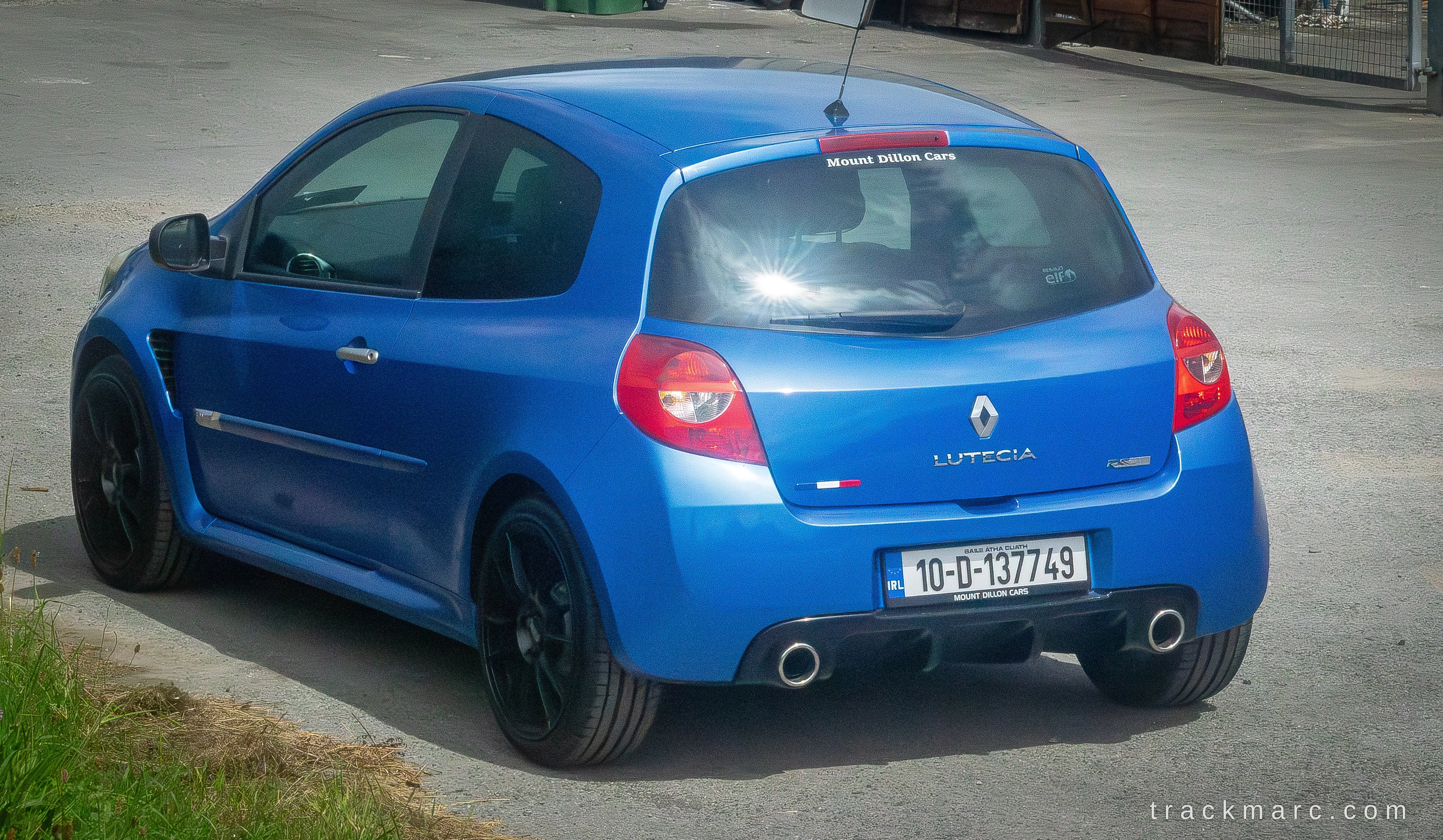 Renault Clio "Lutecia" in the Car Park — Mondello Park