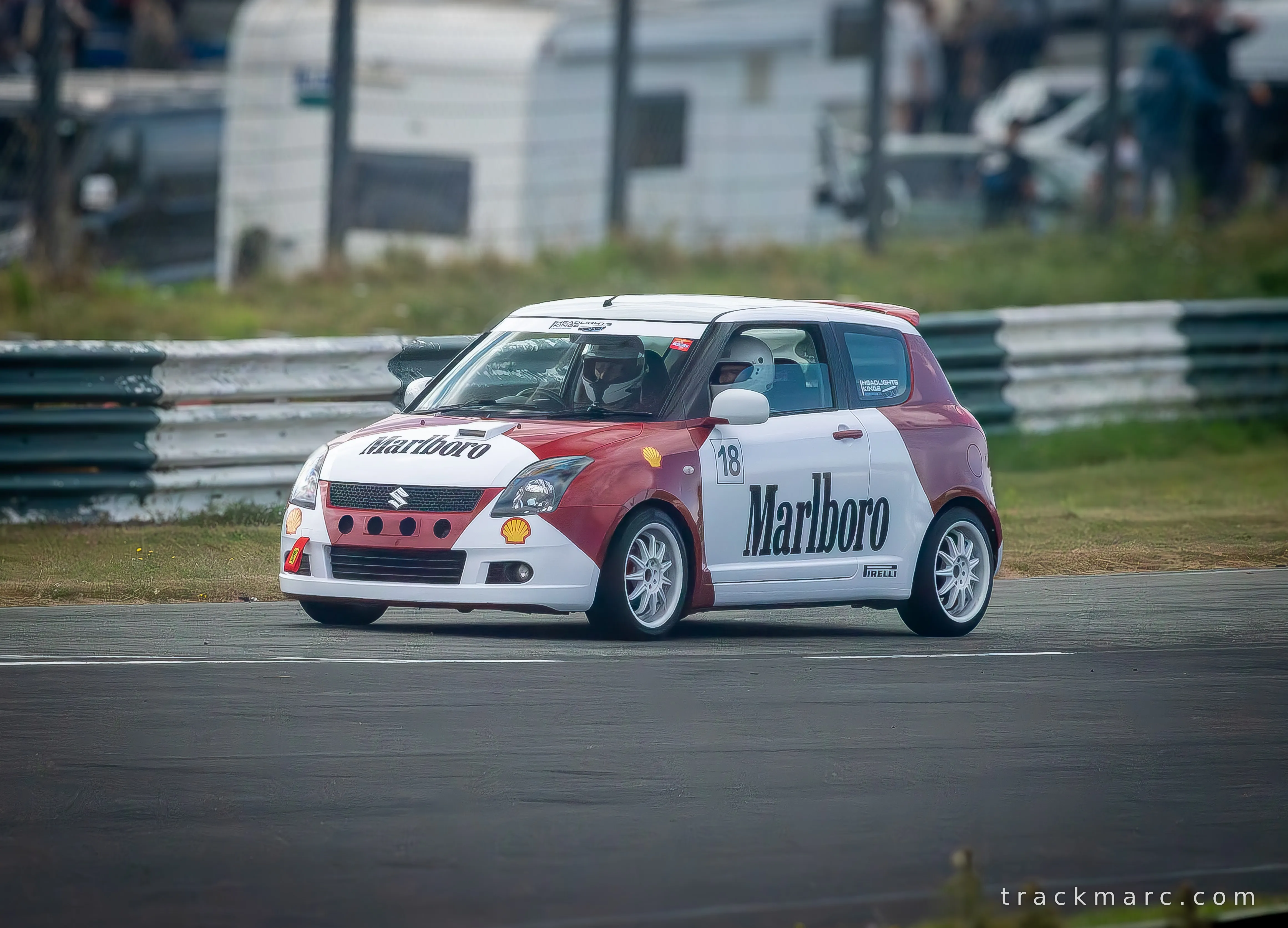 Suzuki Swift #18, Front Three-Quarter — Bimmerfest, Mondello Park