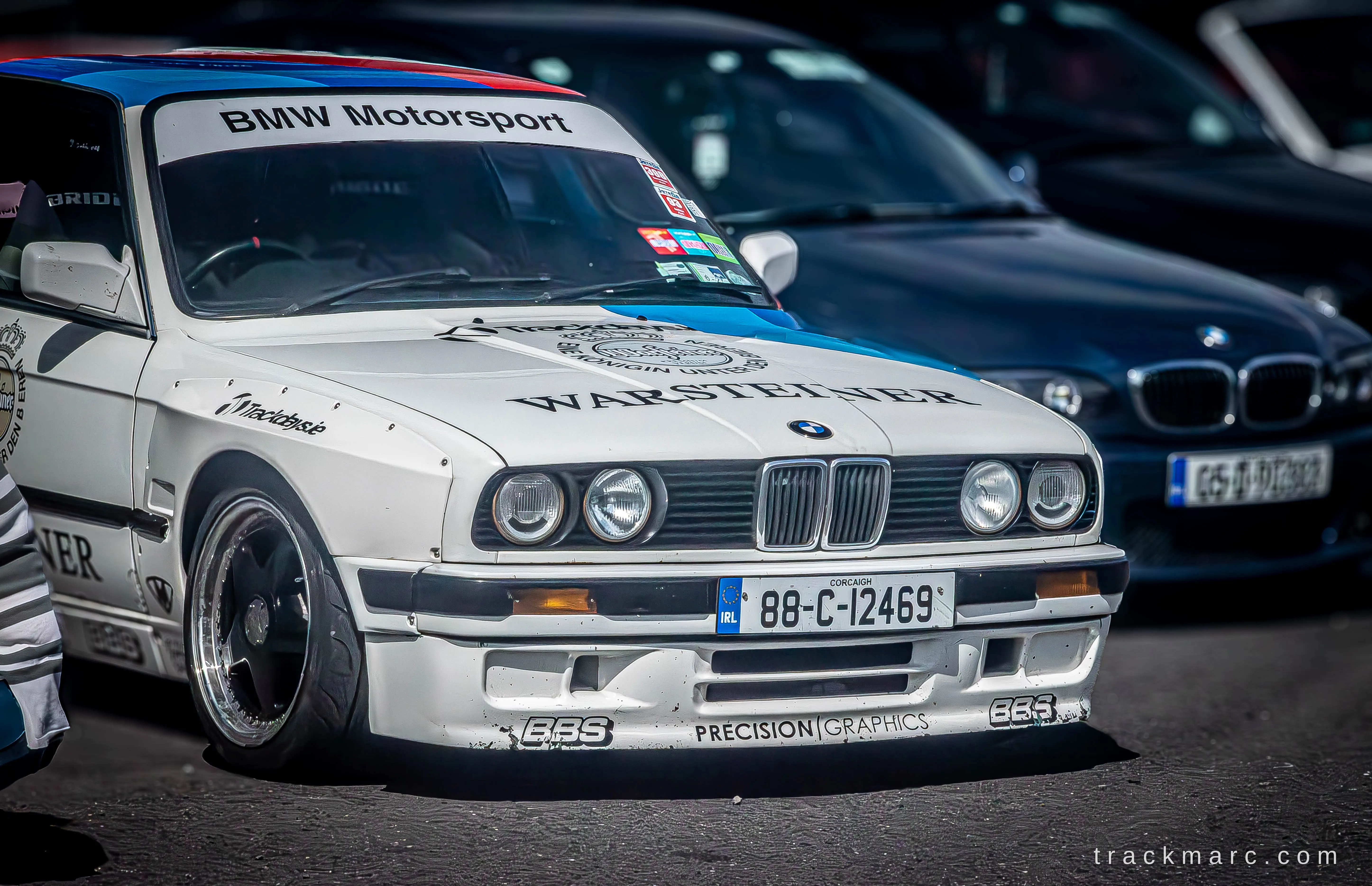 BMW E30 and E46 M3 in the Paddock — Bimmerfest, Mondello Park