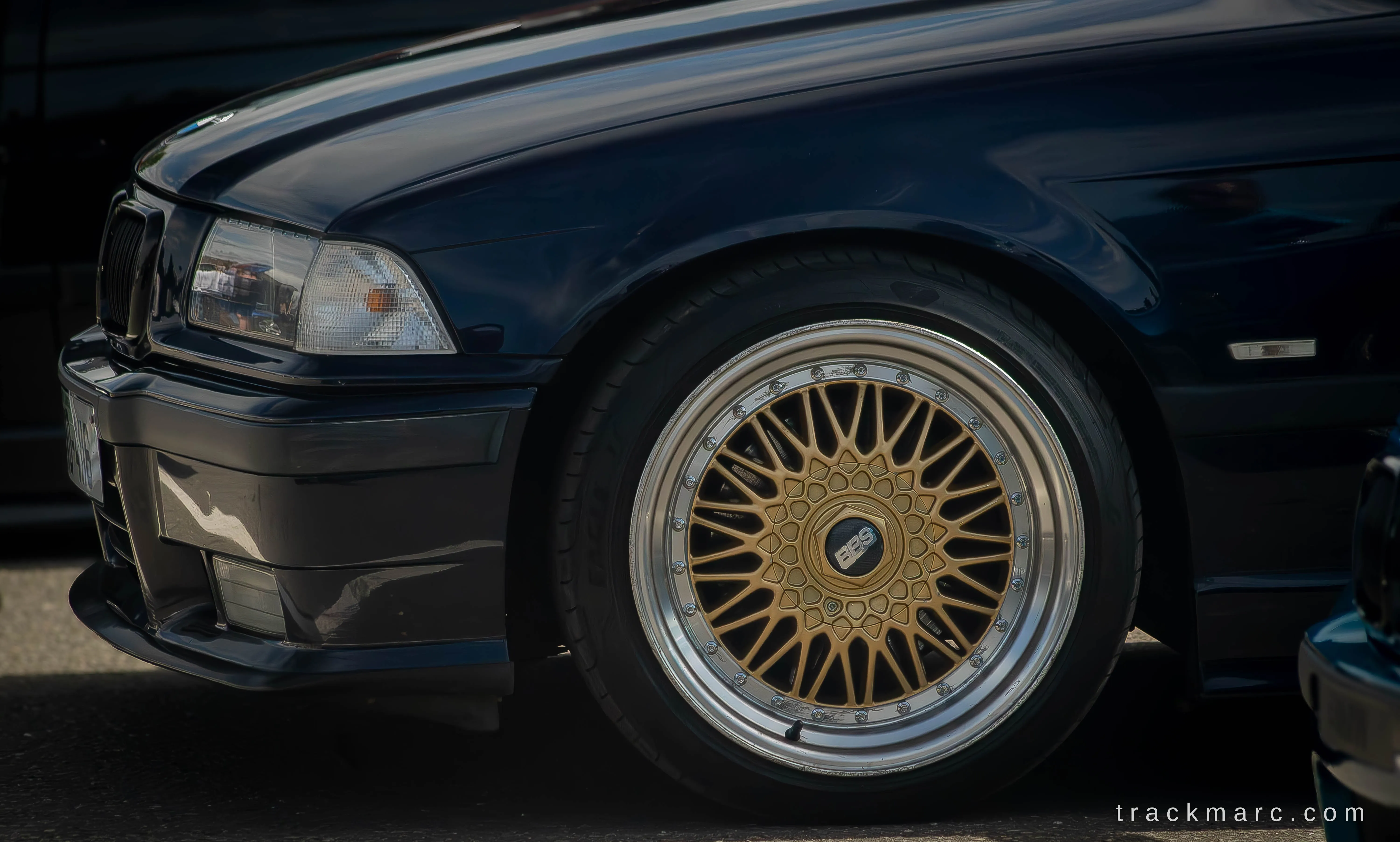 E36 BMW on BBS wheels