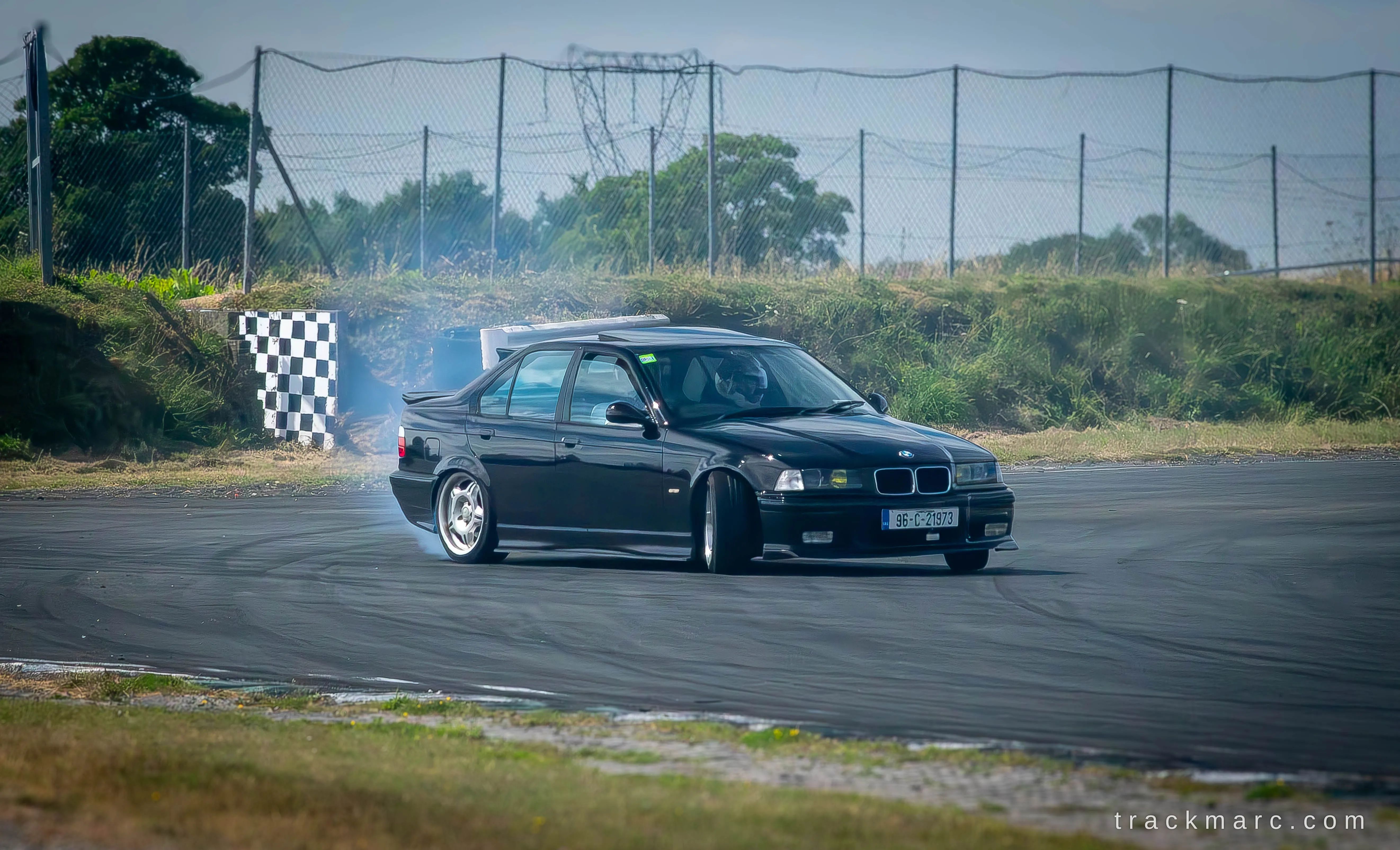 E36 drifting at Mondello