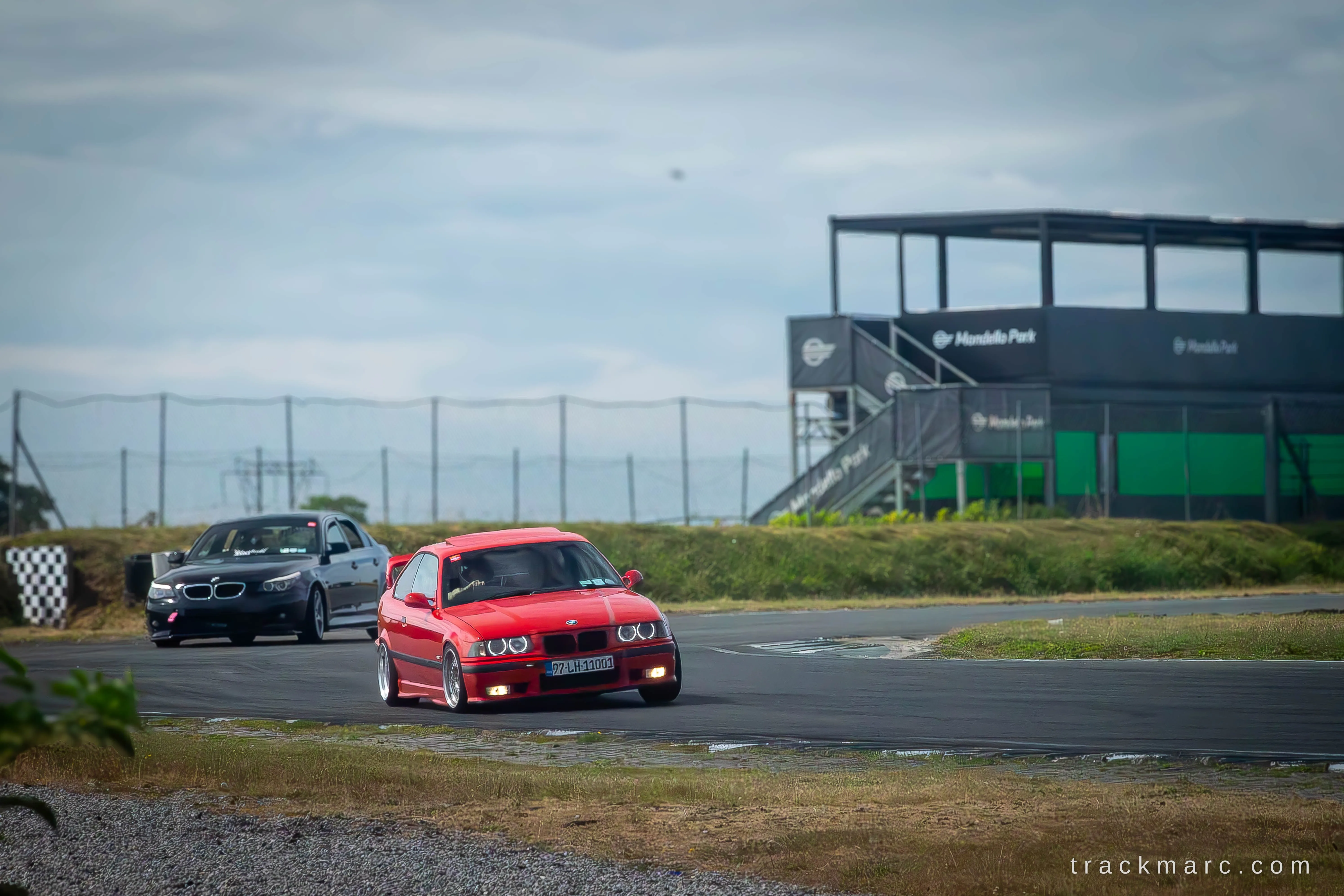 Red E36 at Mondello