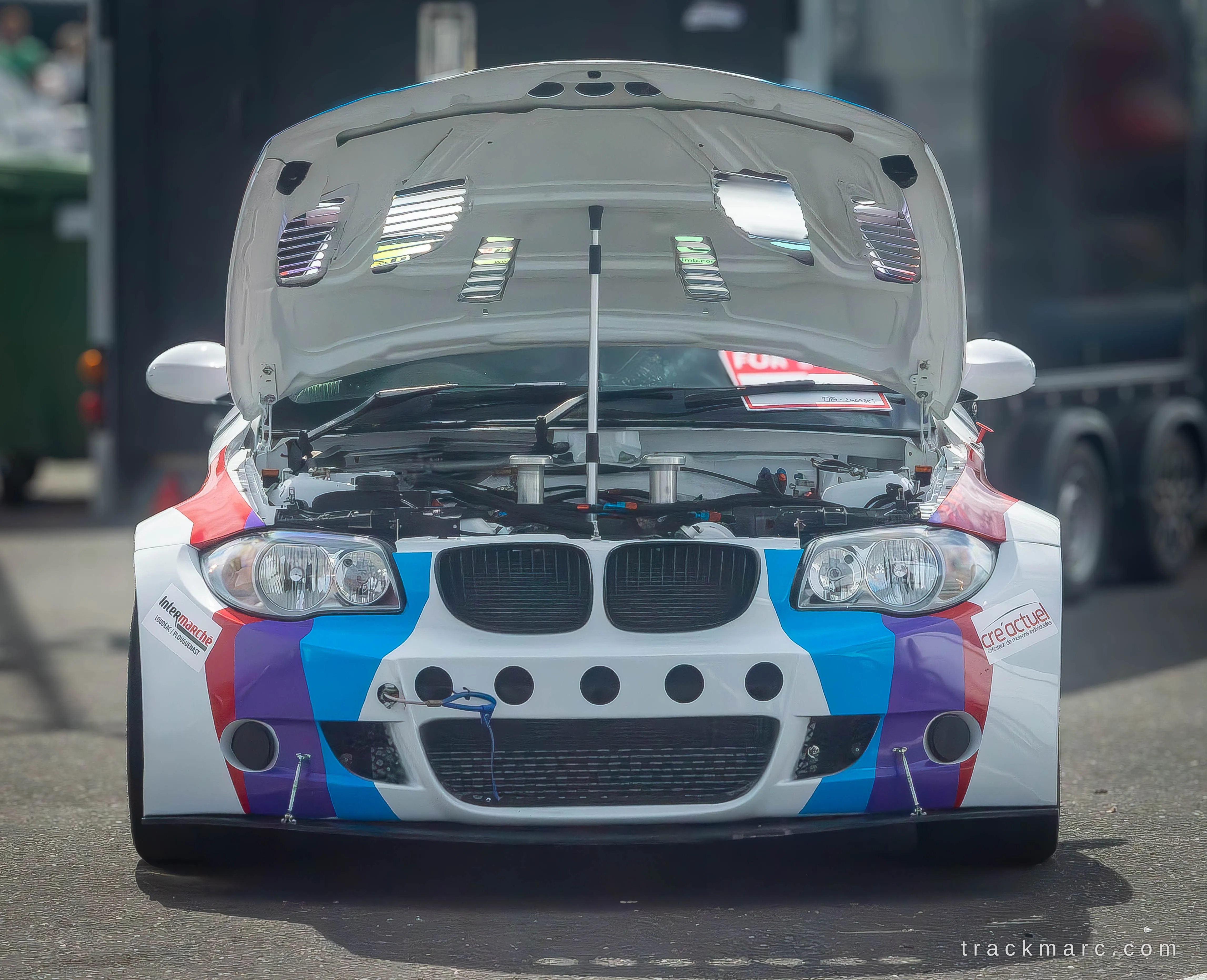 Track-prepped 1 Series at Mondello
