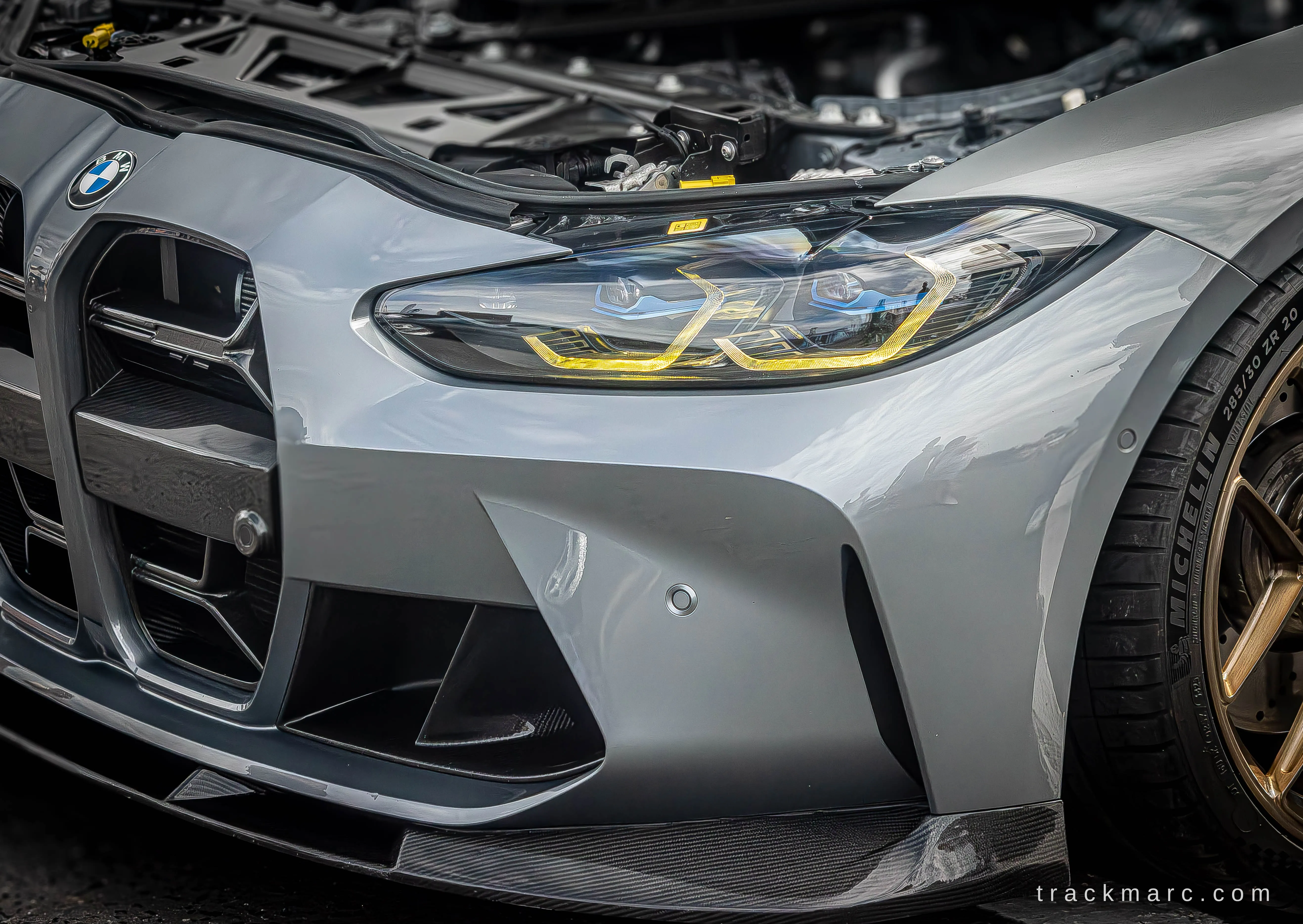 M4 CSL yellow DRLs