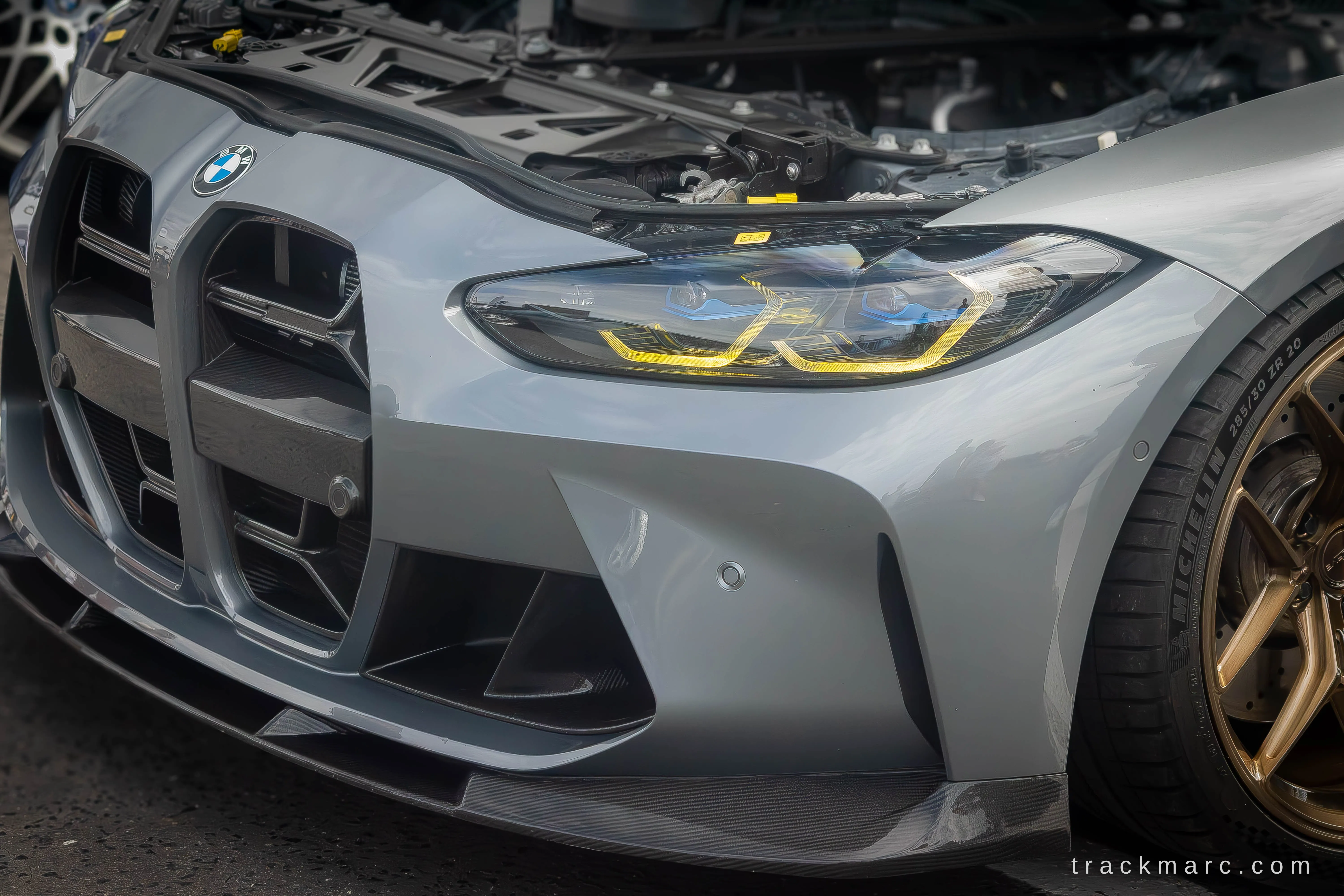 M4 CSL yellow DRLs