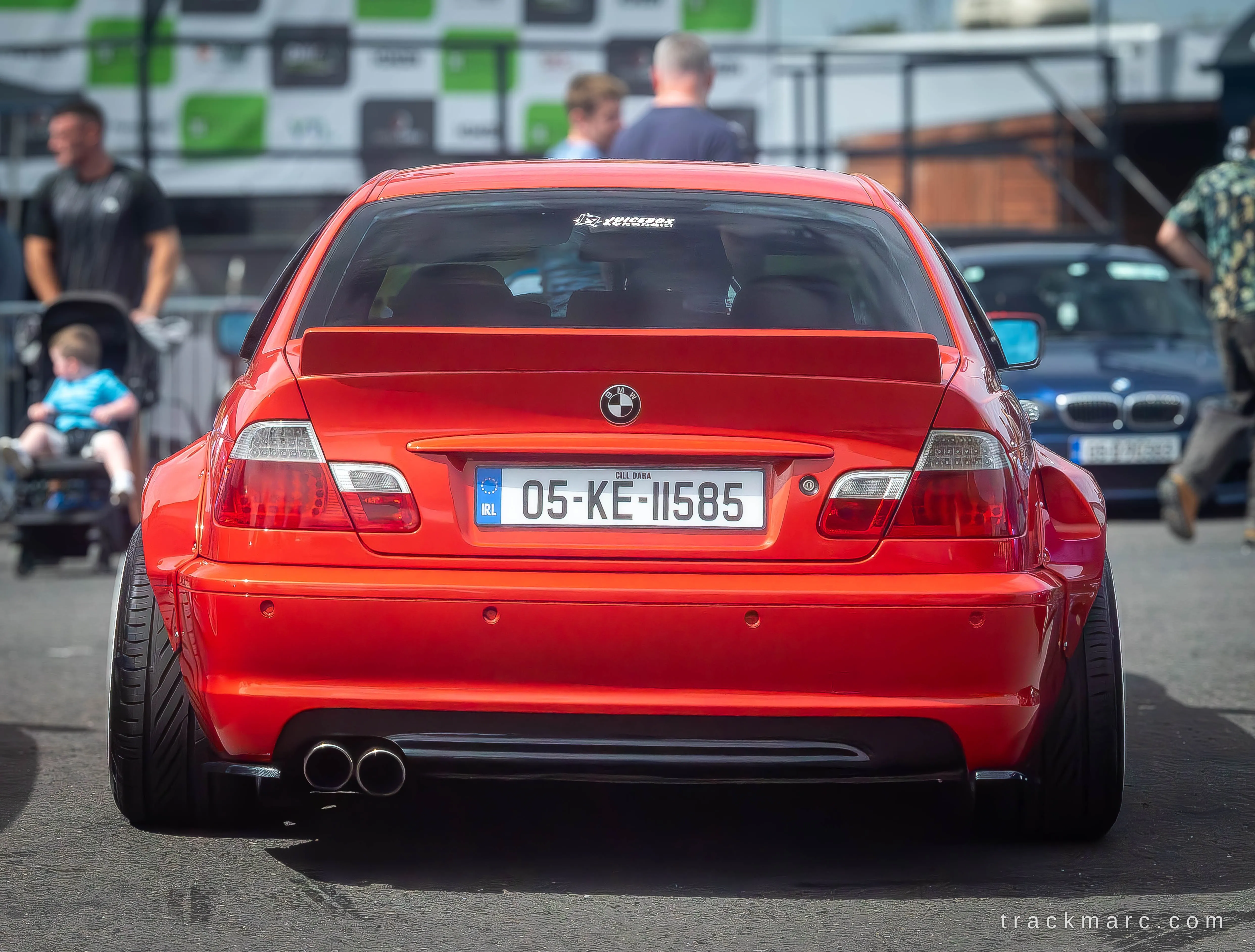 Widebody E46 at Mondello