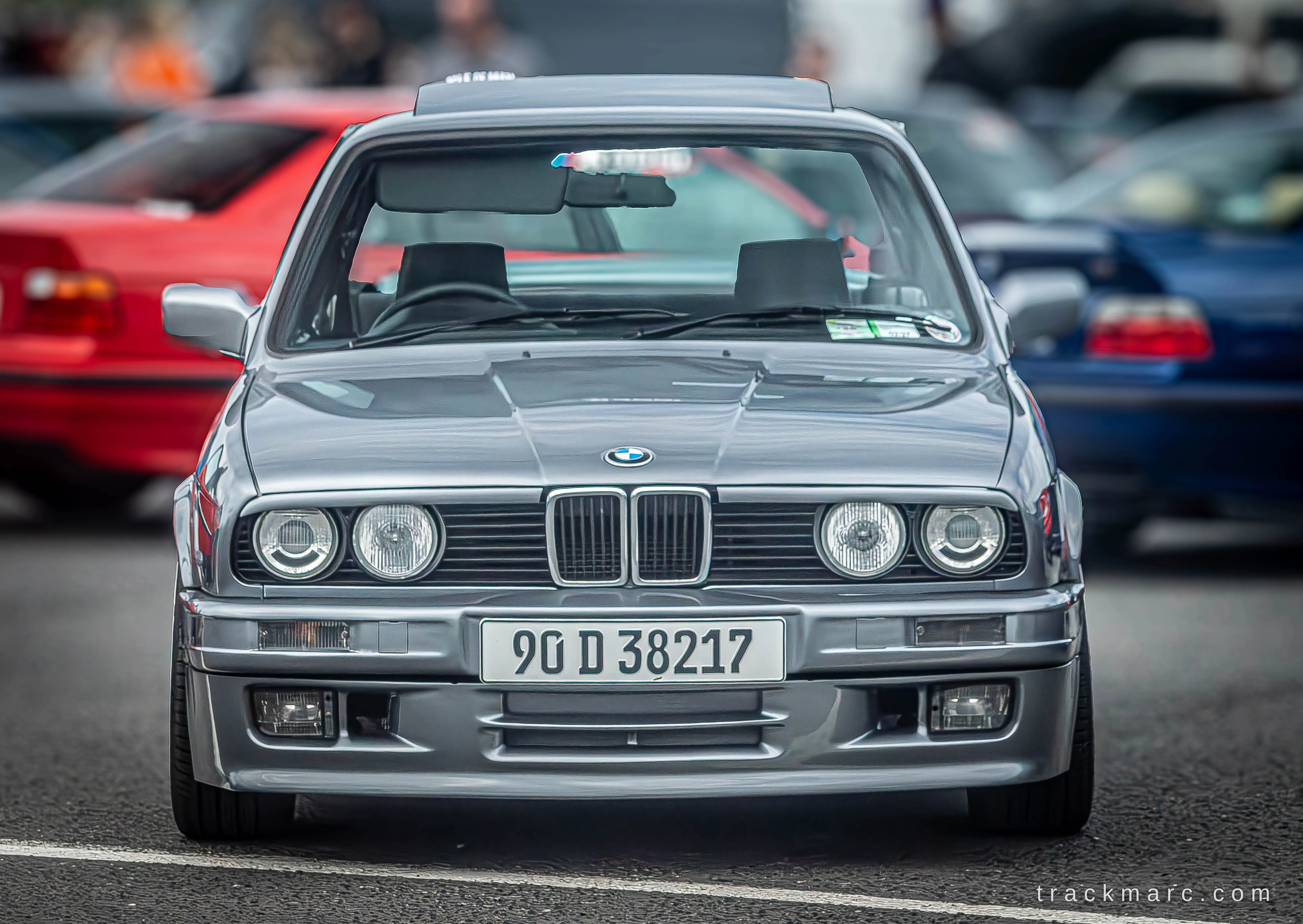 Silver E30 at Bimmerfest