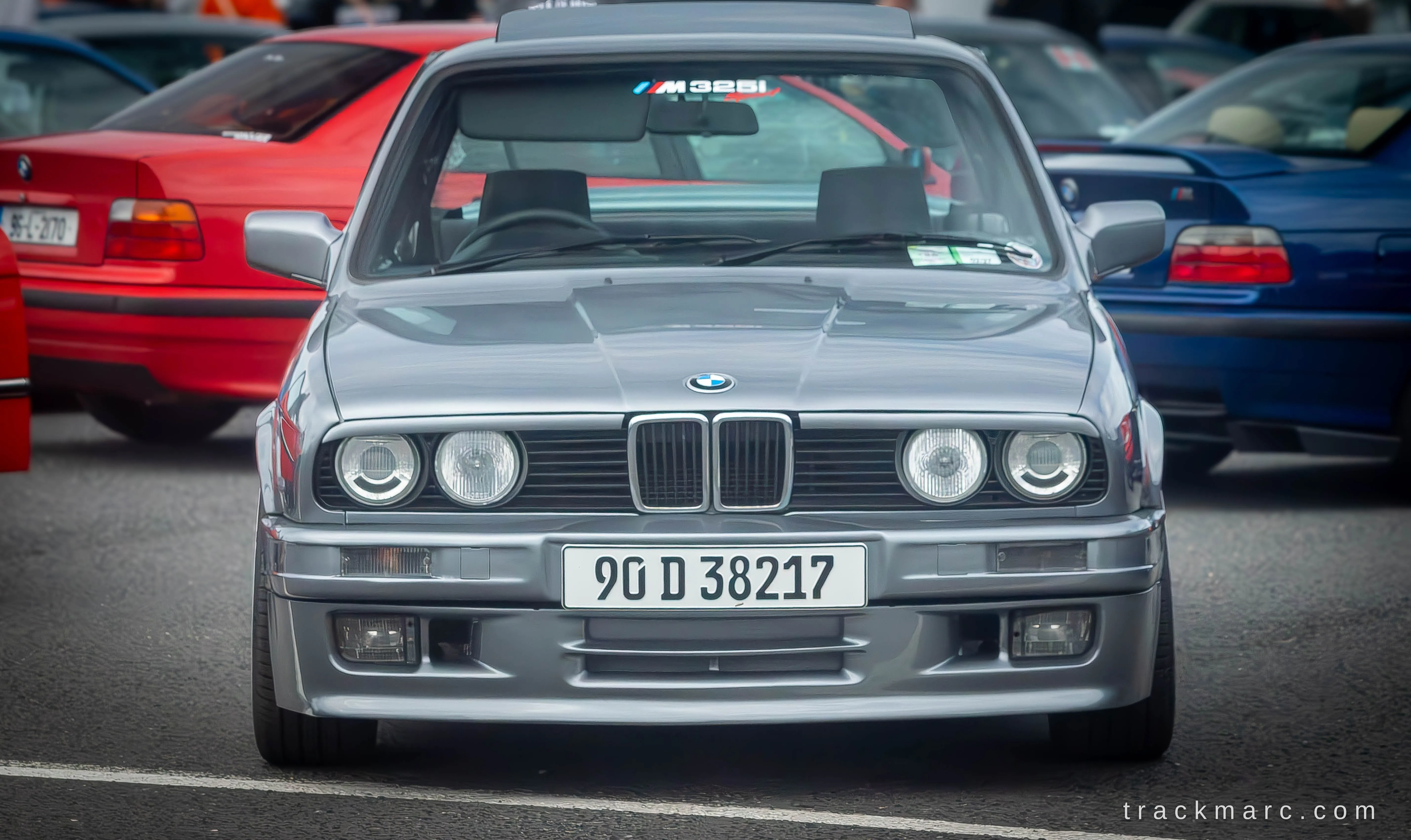 Silver E30 at Bimmerfest