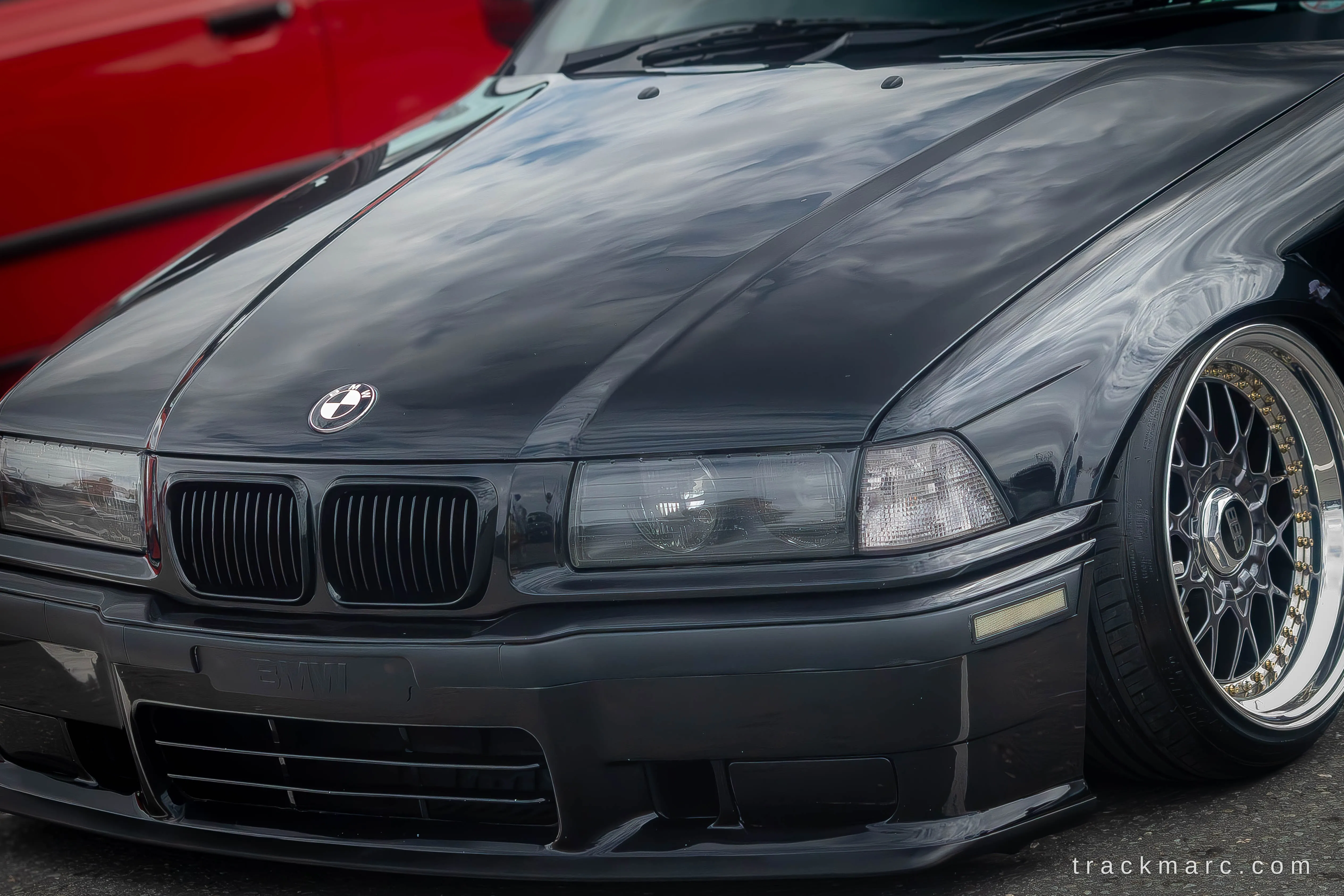 E36 slammed on BBS wheels