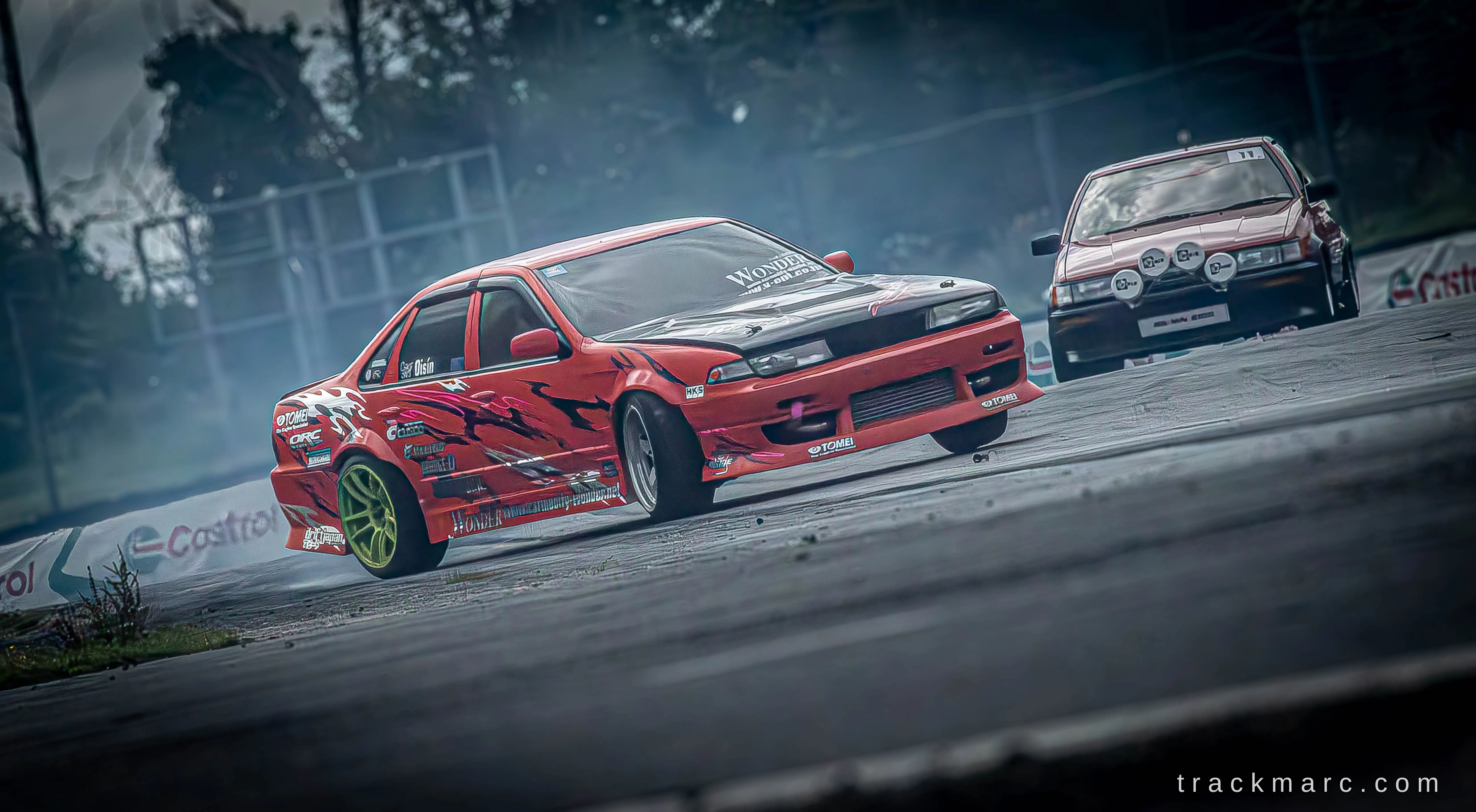 Nissan Cefiro and Toyota AE86 Levin, Retrostock