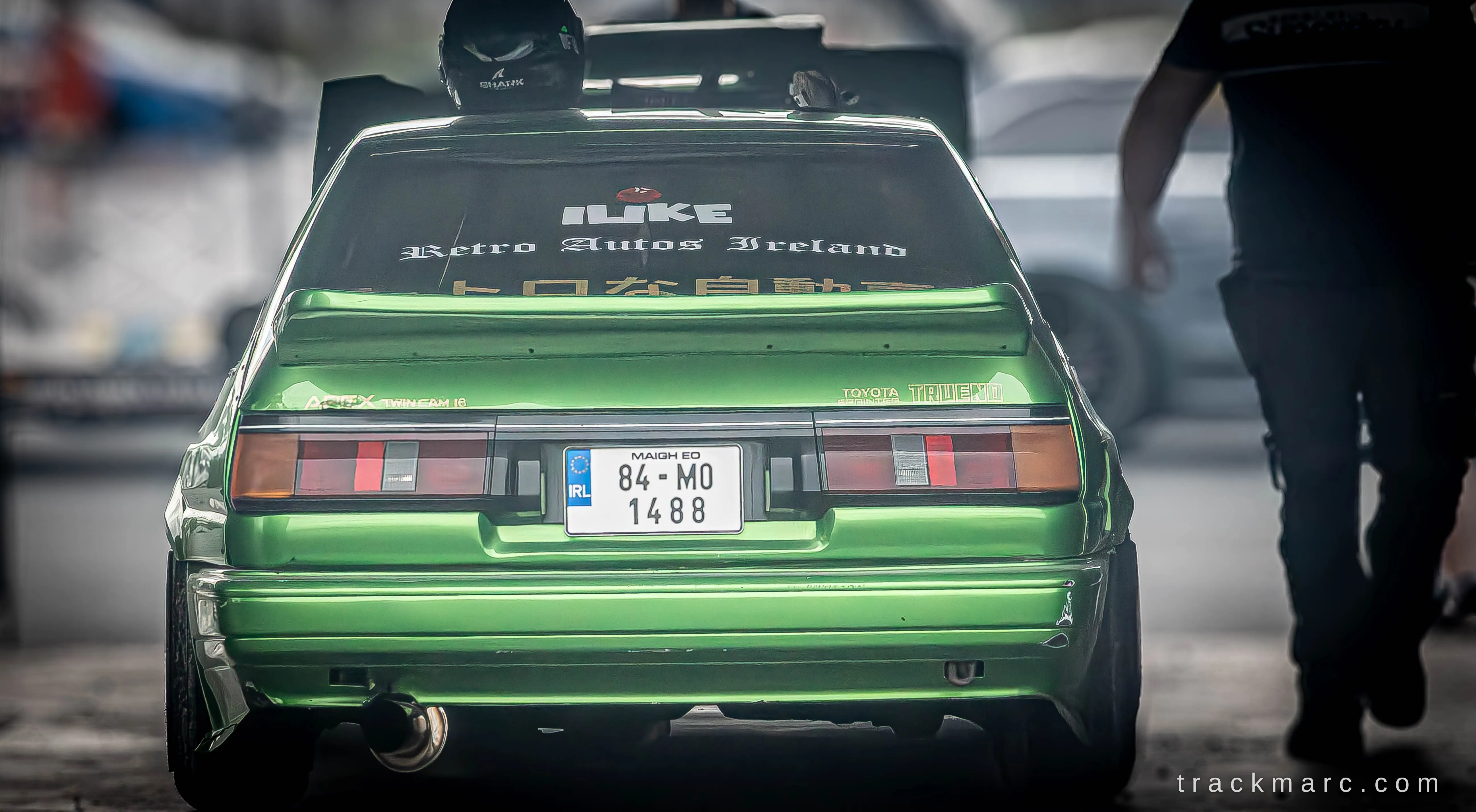 Green Toyota Sprinter Trueno AE86 — Retrostock
