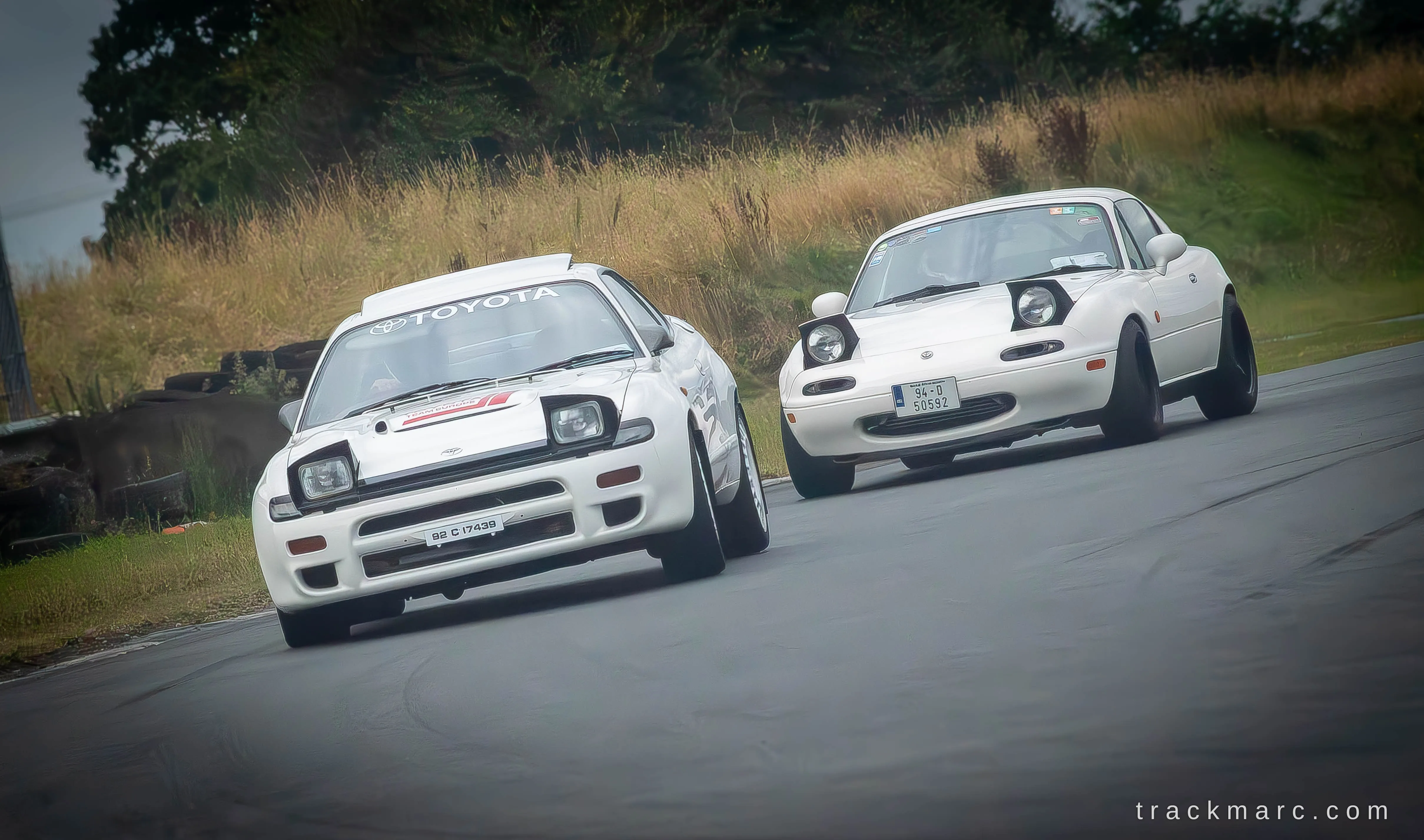 Toyota Celica and Mazda MX-5 — Retrostock
