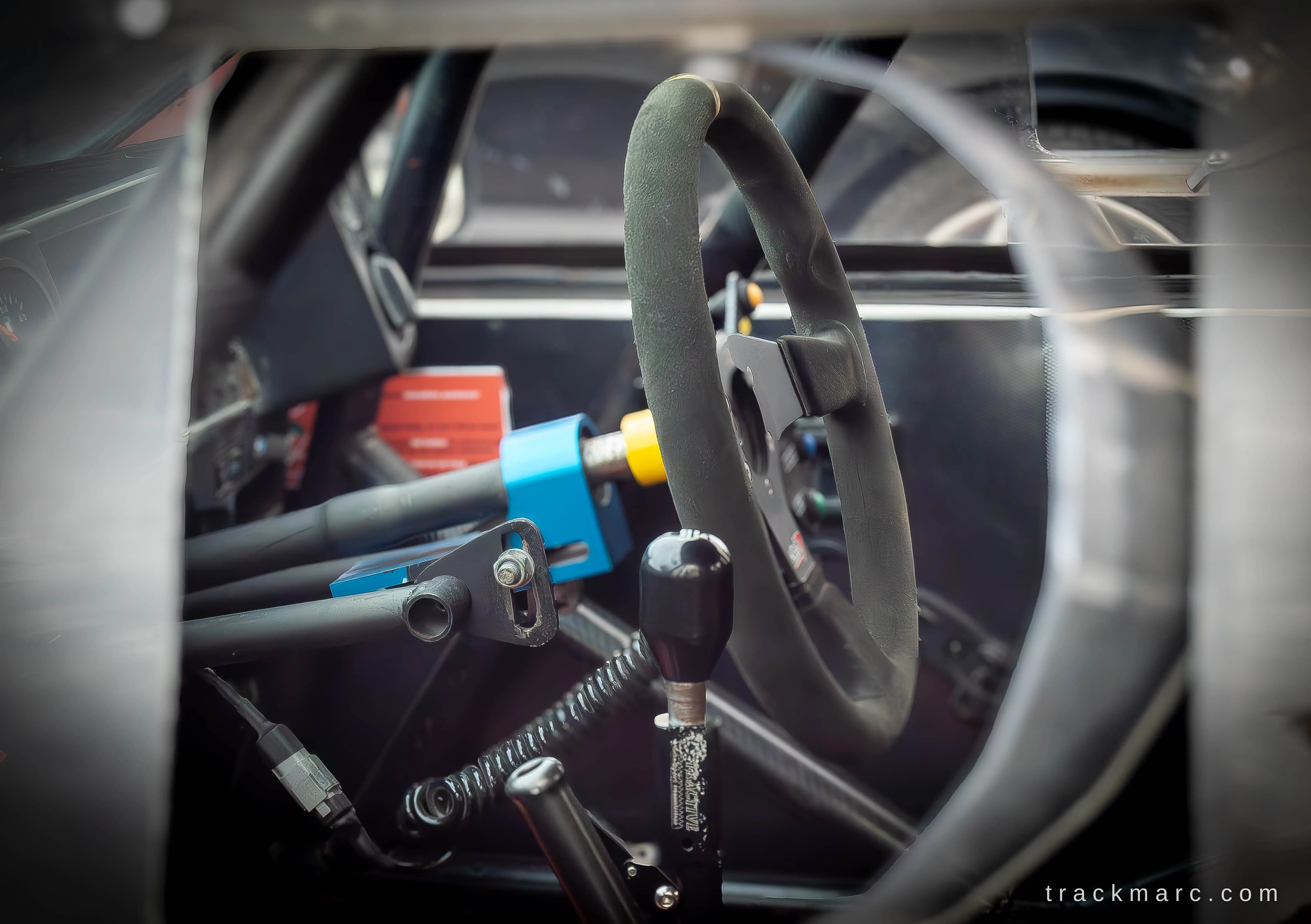 Race car interior detail — Retrostock